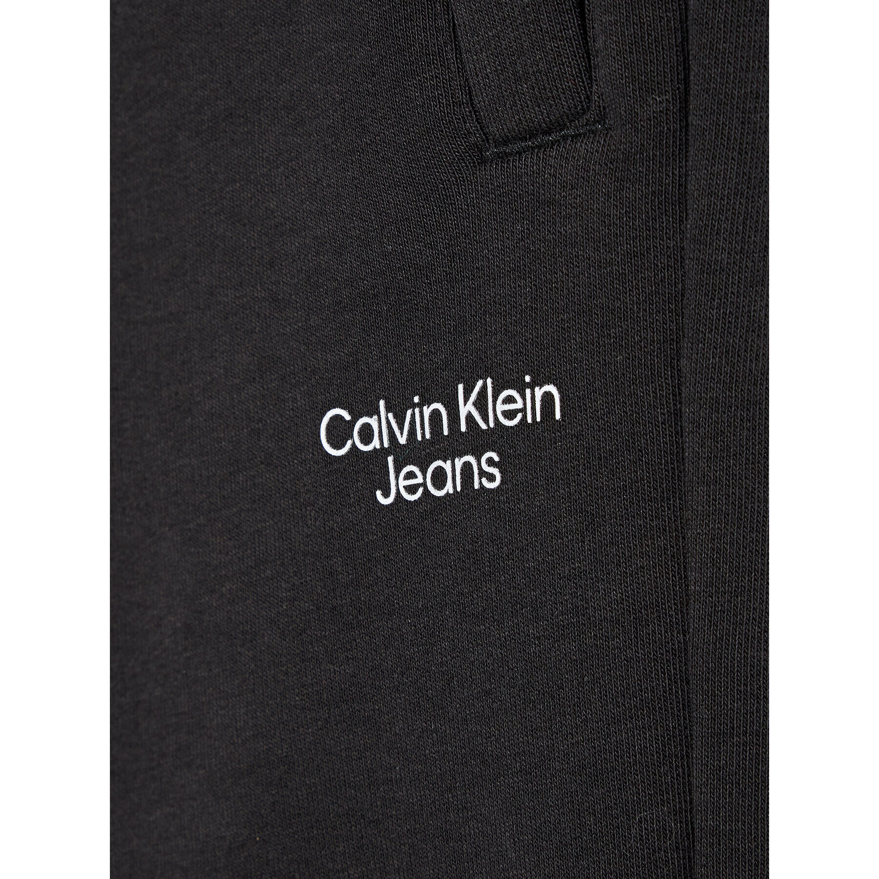 Calvin Klein Jeans Tepláková súprava Logo IB0IB01430 Čierna Regular Fit - Pepit.sk