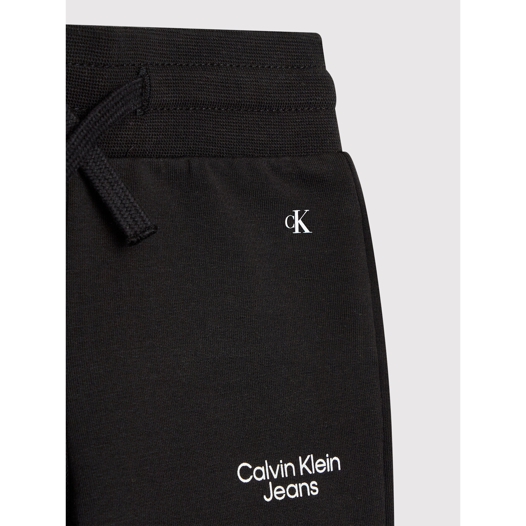 Calvin Klein Jeans Tepláková súprava Stack Logo IN0IN00019 Čierna Regular Fit - Pepit.sk