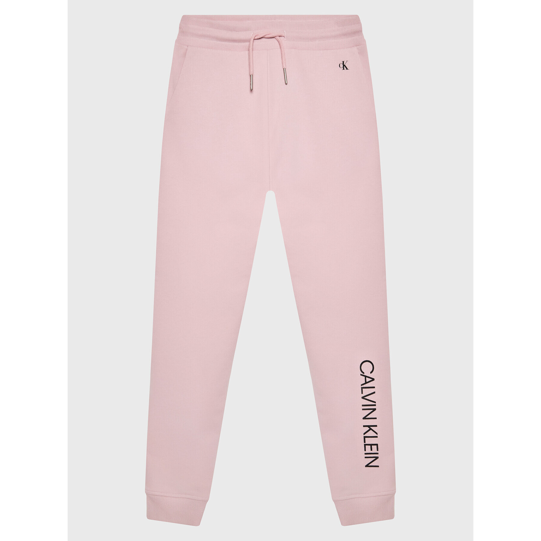 Calvin Klein Jeans Teplákové nohavice IU0IU00289 Ružová Slim Fit - Pepit.sk