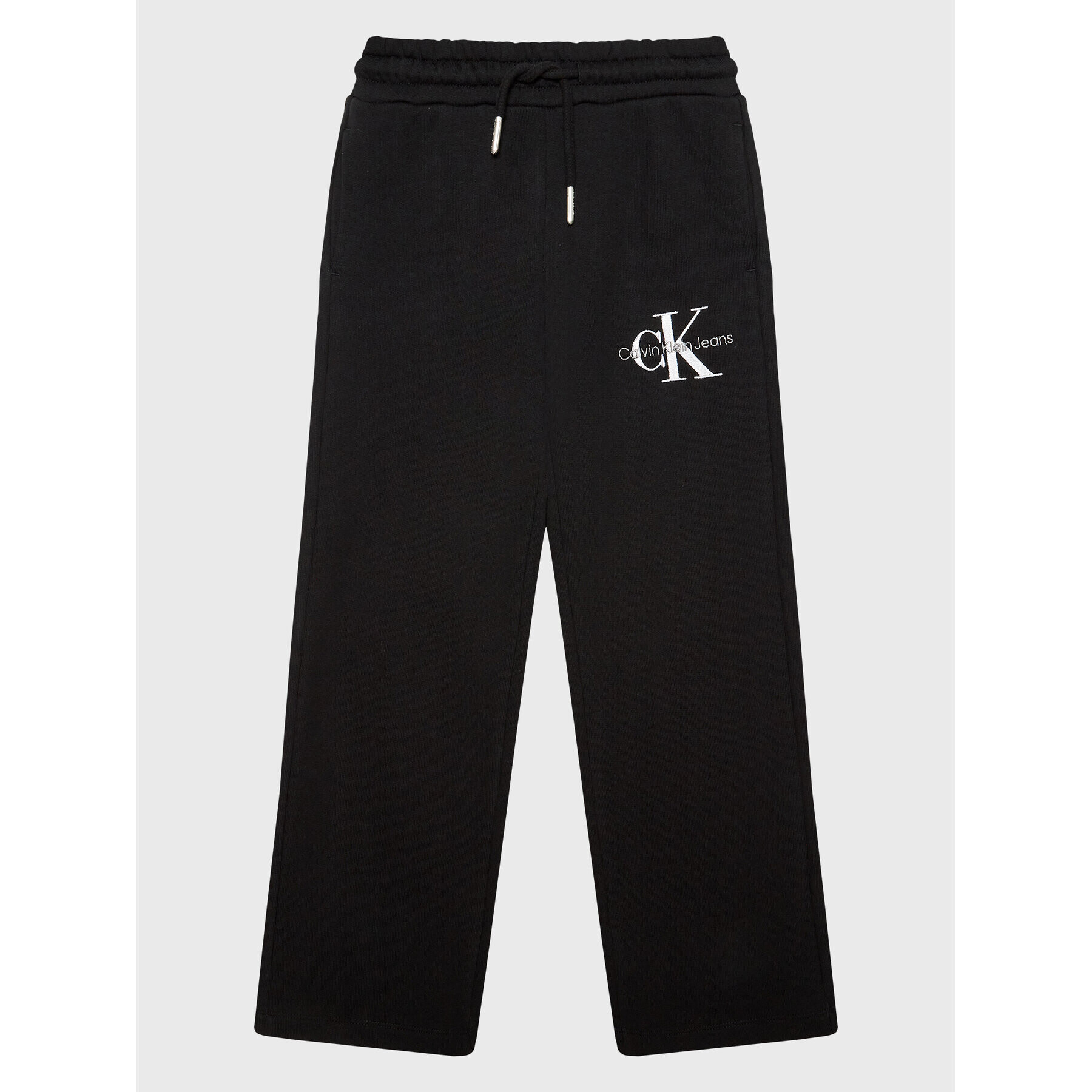 Calvin Klein Jeans Teplákové nohavice Monogram Off Placed IG0IG01607 Čierna Regular Fit - Pepit.sk