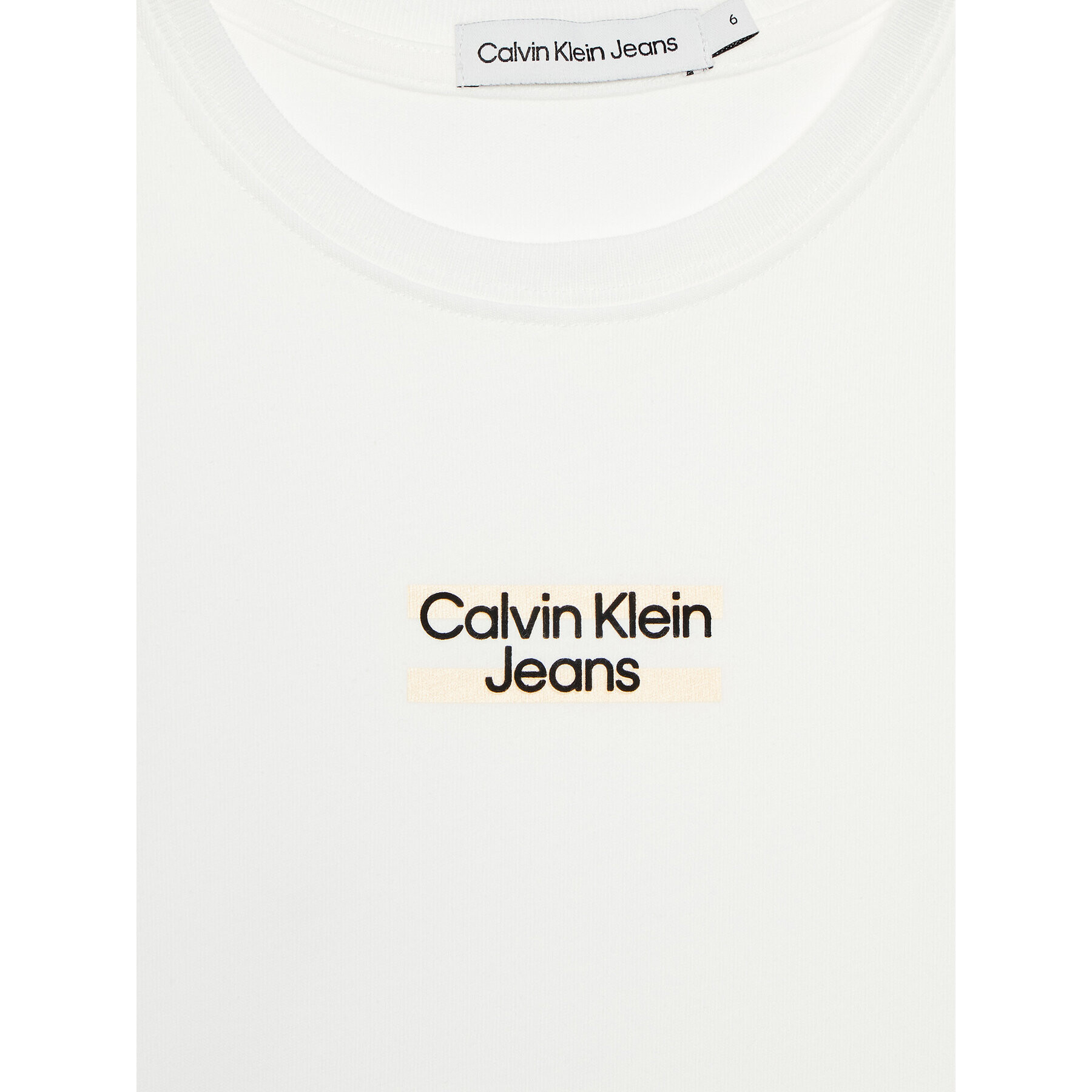 Calvin Klein Jeans Tričko Hero Logo IG0IG01940 Biela Slim Fit - Pepit.sk