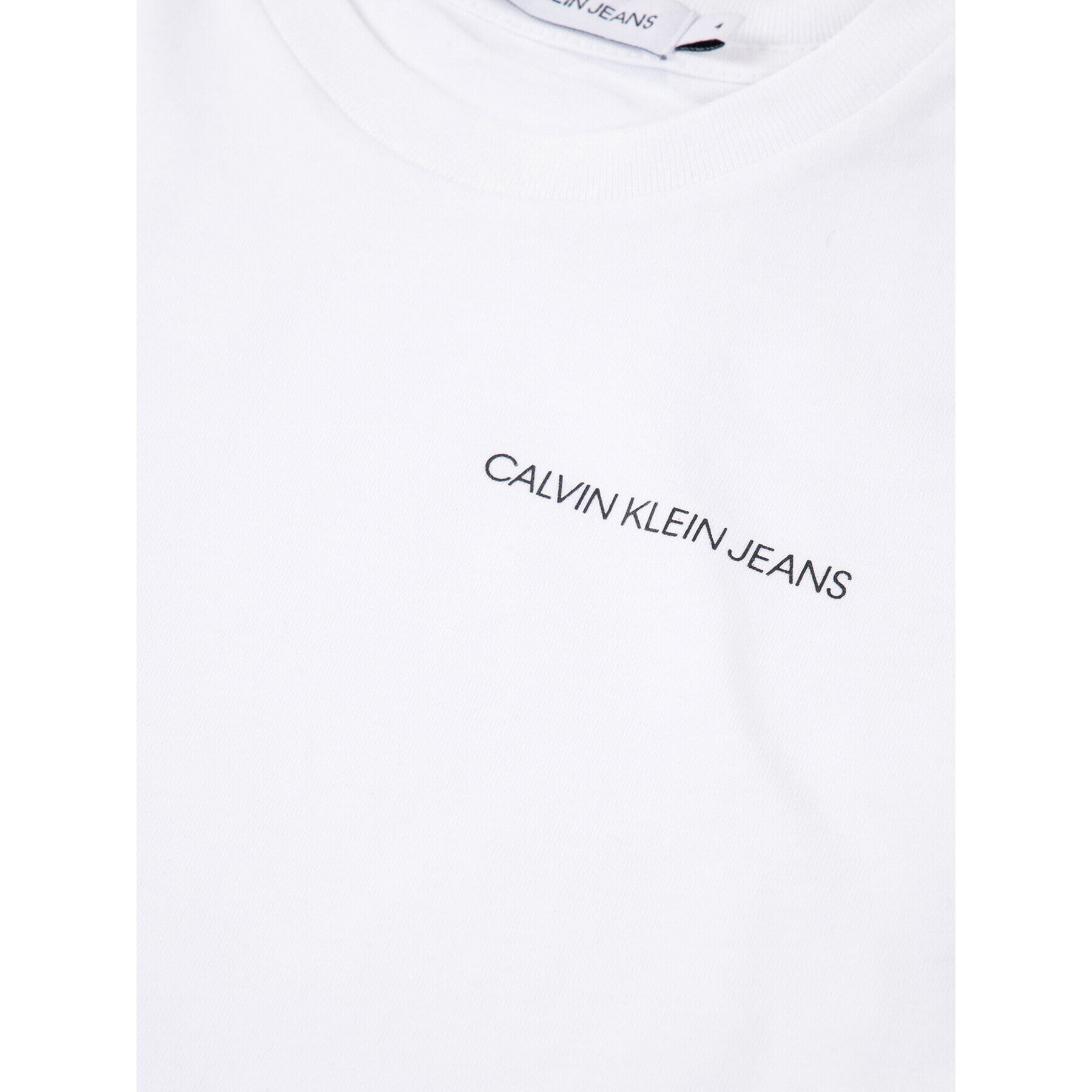 Calvin Klein Jeans Tričko IB0IB00456 Biela Regular Fit - Pepit.sk