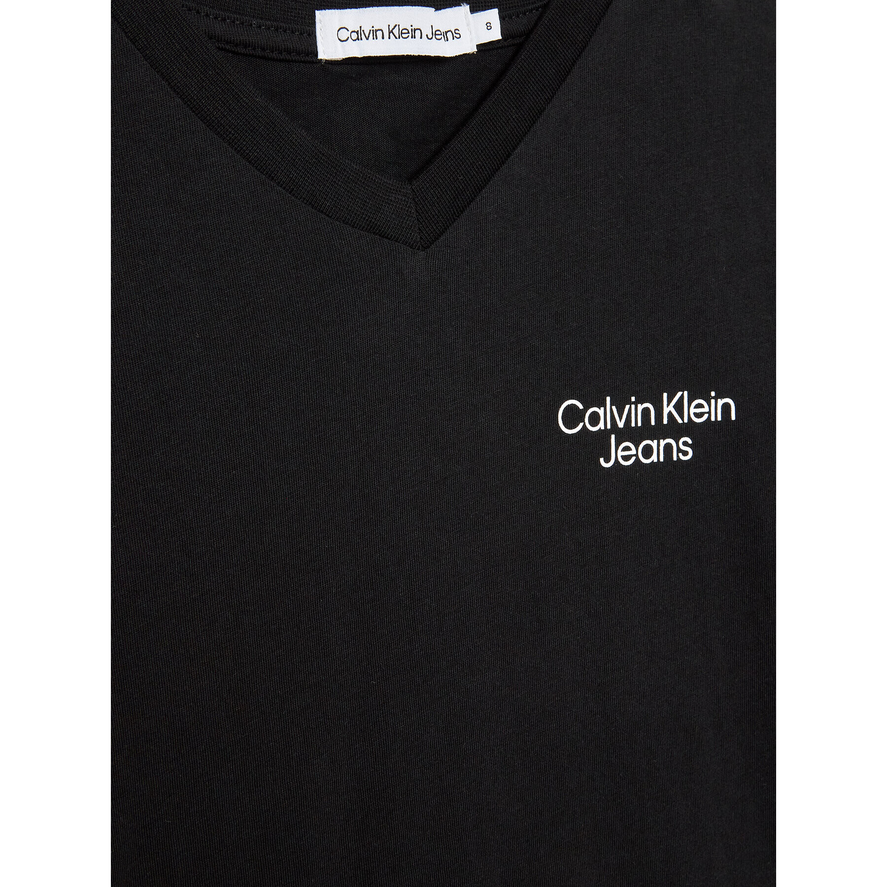 Calvin Klein Jeans Tričko IB0IB01470 Čierna Regular Fit - Pepit.sk