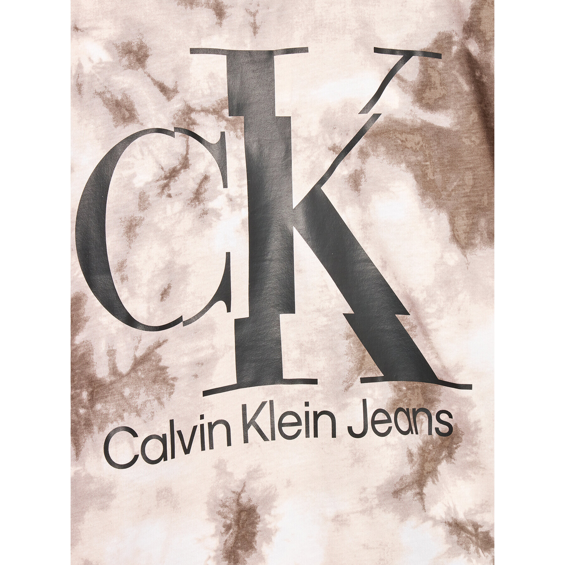 Calvin Klein Jeans Tričko IB0IB01649 Béžová Regular Fit - Pepit.sk