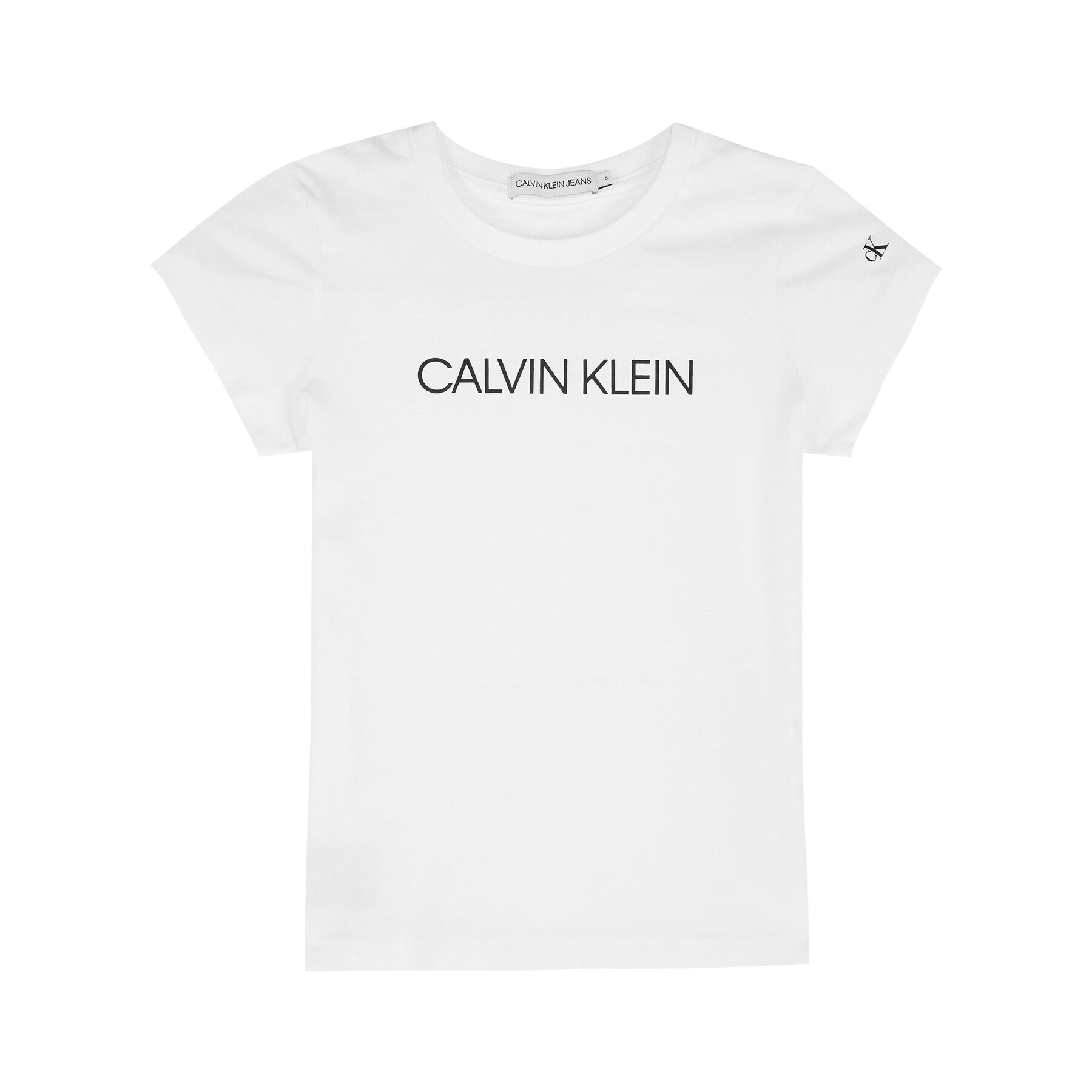 Calvin Klein Jeans Tričko IG0IG00380 Biela Regular Fit - Pepit.sk