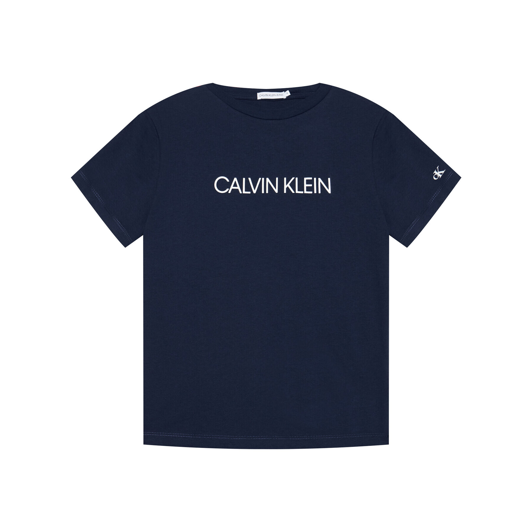 Calvin Klein Jeans Tričko Institutional IB0IB00347 Tmavomodrá Regular Fit - Pepit.sk