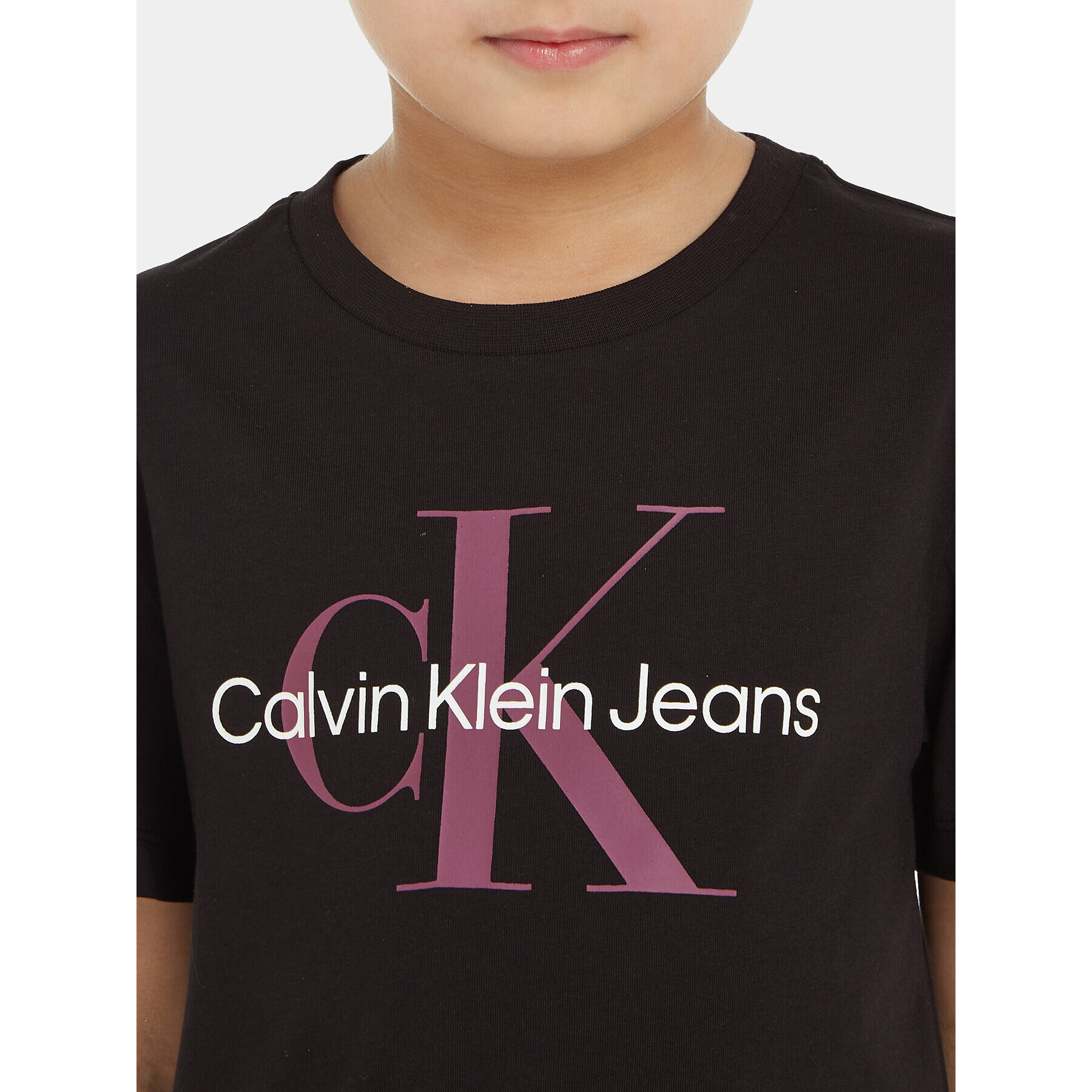 Calvin Klein Jeans Tričko IU0IU00460 Čierna Regular Fit - Pepit.sk