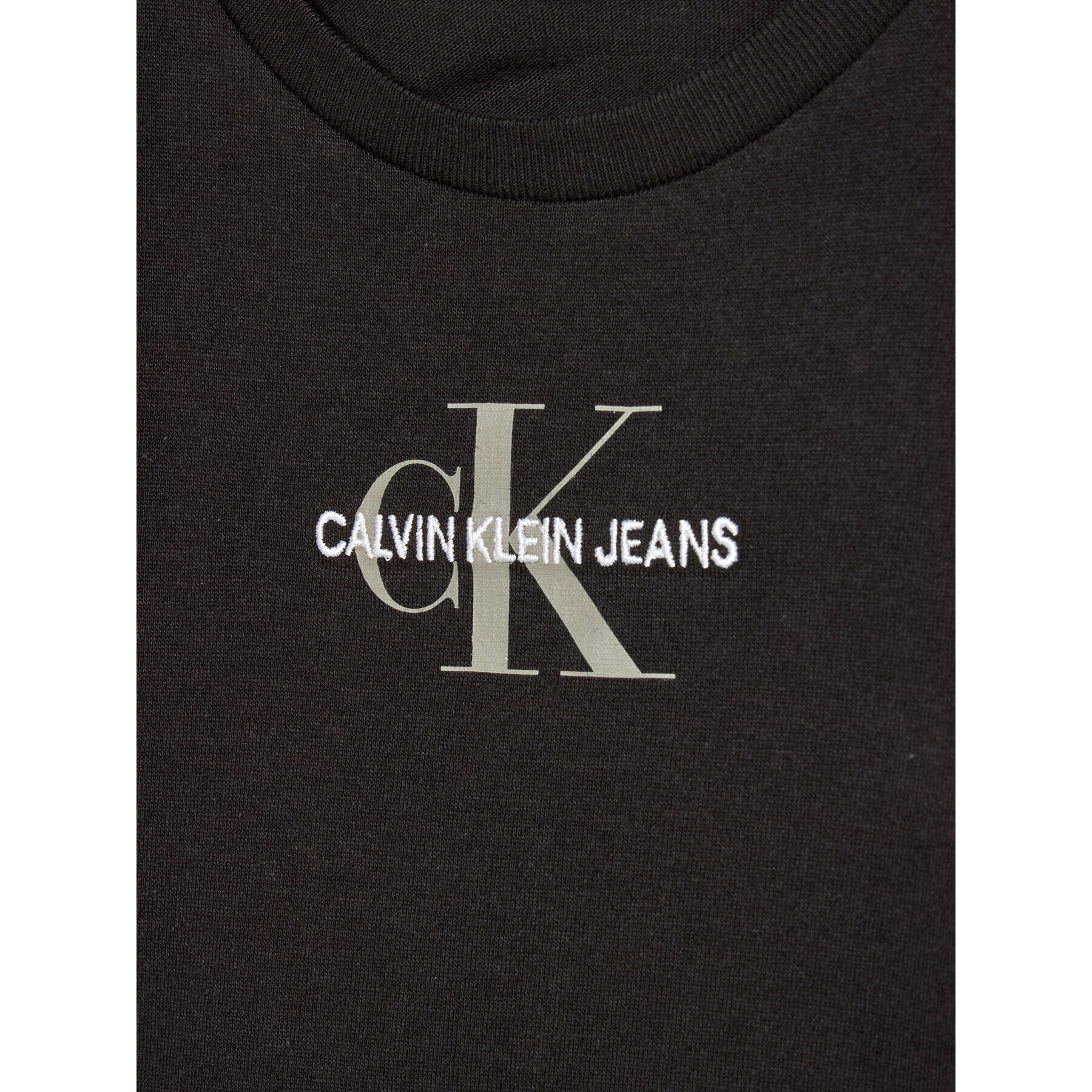 Calvin Klein Jeans Tričko Micro Monogram IG0IG01221 Čierna Regular Fit - Pepit.sk