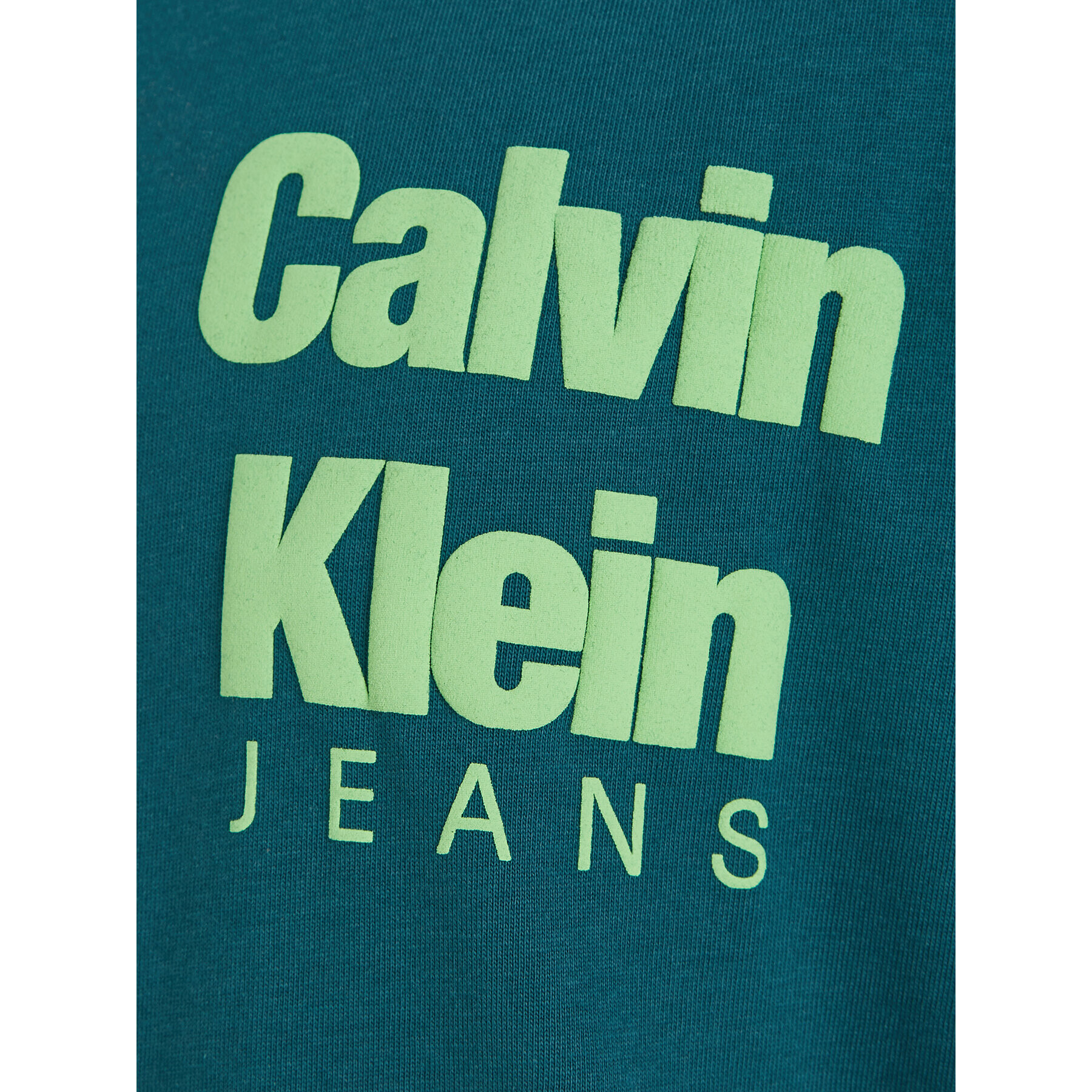 Calvin Klein Jeans Tričko Mini Blown Up Logo IB0IB01885 Modrá Regular Fit - Pepit.sk