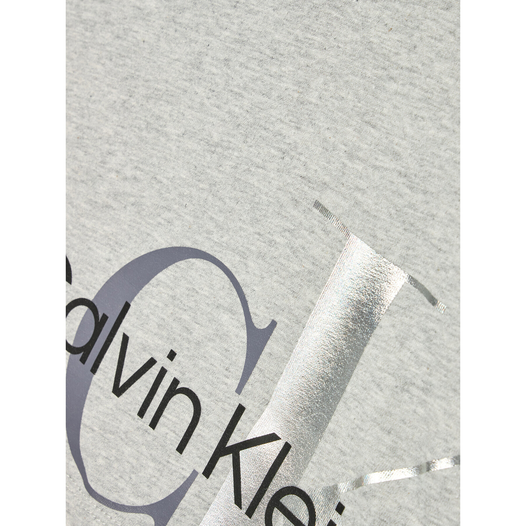 Calvin Klein Jeans Tričko Mixed Monogram IG0IG01289 Sivá Relaxed Fit - Pepit.sk