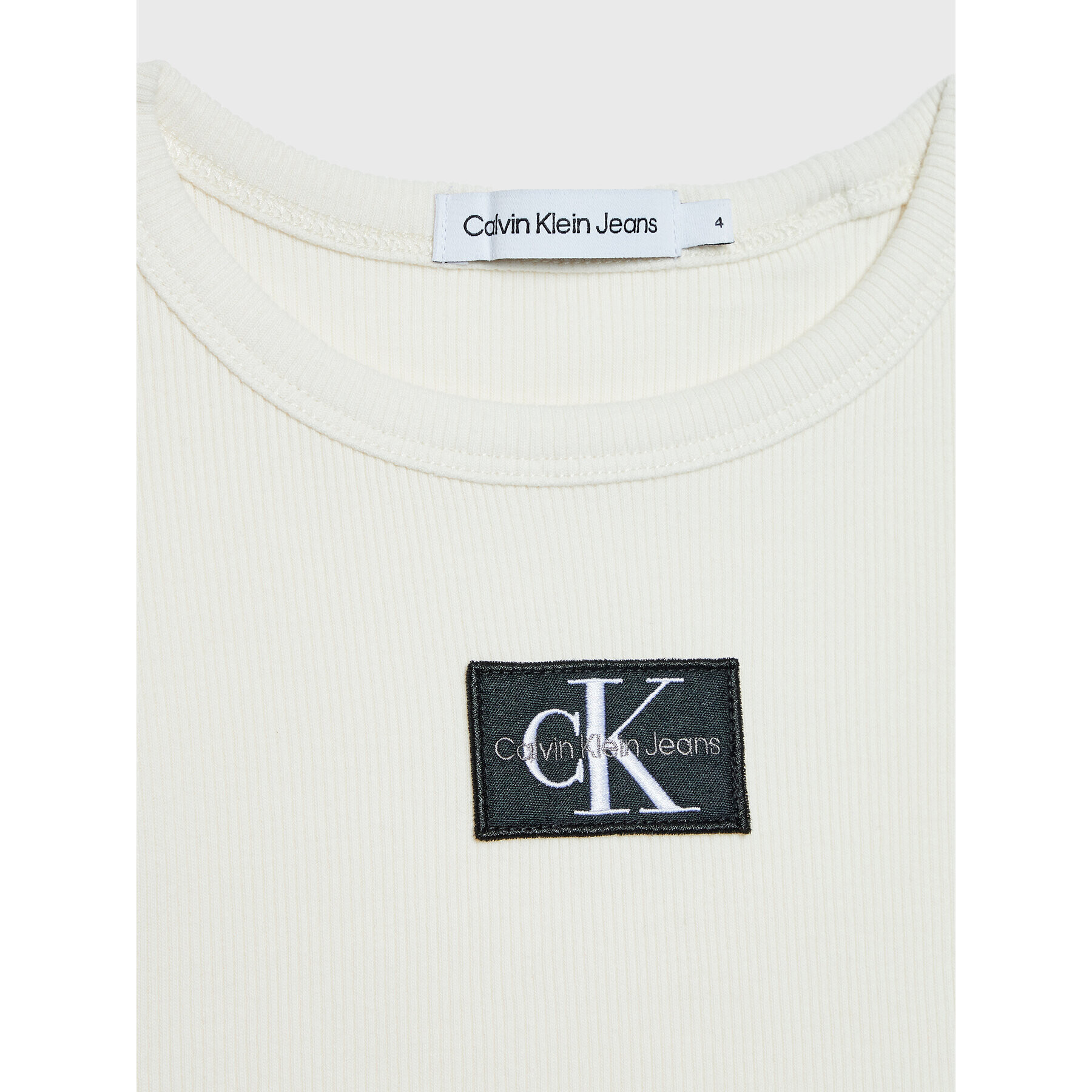 Calvin Klein Jeans Tričko Monogram IG0IG01570 Béžová Regular Fit - Pepit.sk