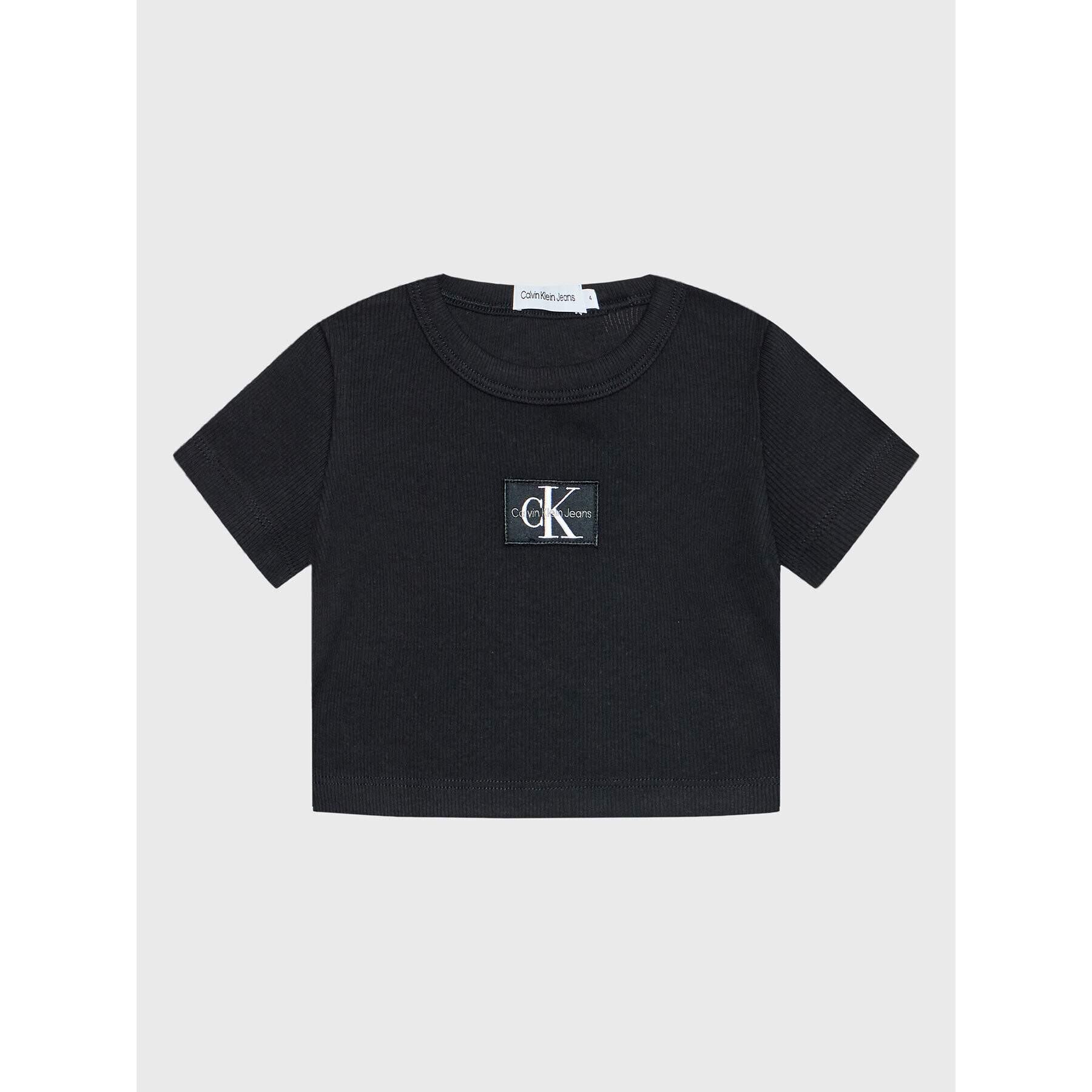 Calvin Klein Jeans Tričko Monogram IG0IG01570 Čierna Regular Fit - Pepit.sk