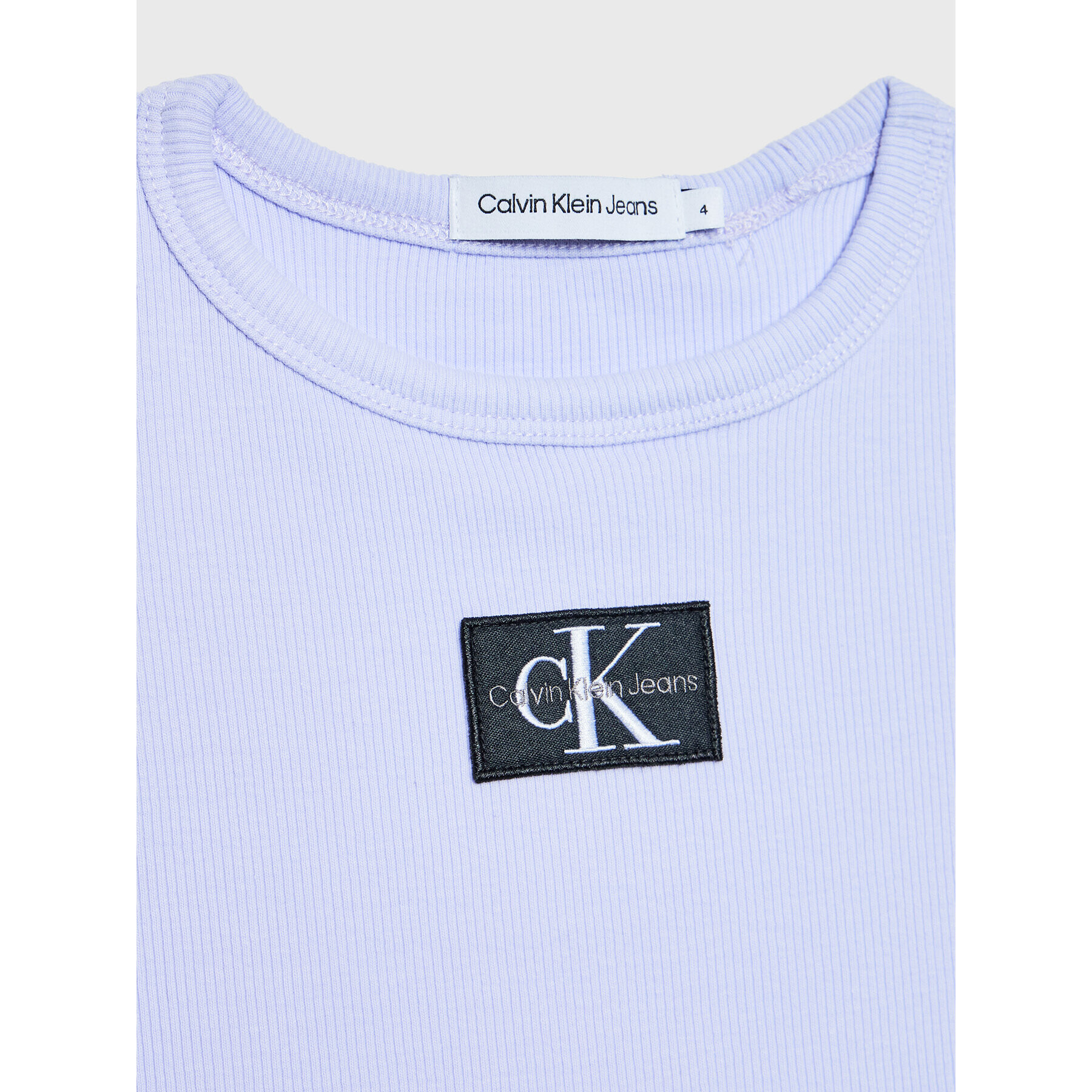 Calvin Klein Jeans Tričko Monogram IG0IG01570 Fialová Regular Fit - Pepit.sk