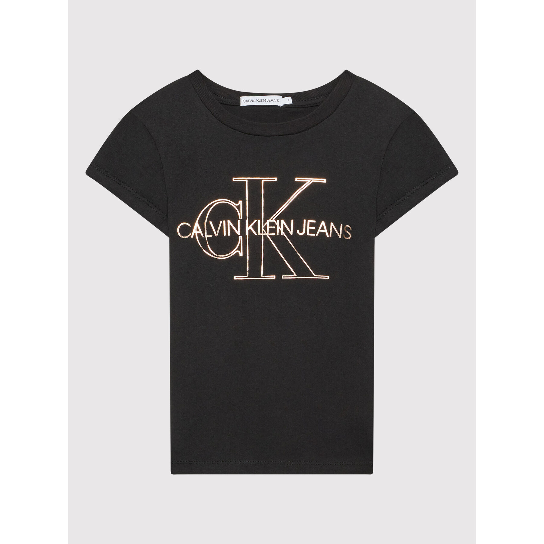 Calvin Klein Jeans Tričko Monogram Outline IG0IG01159 Čierna Slim Fit - Pepit.sk