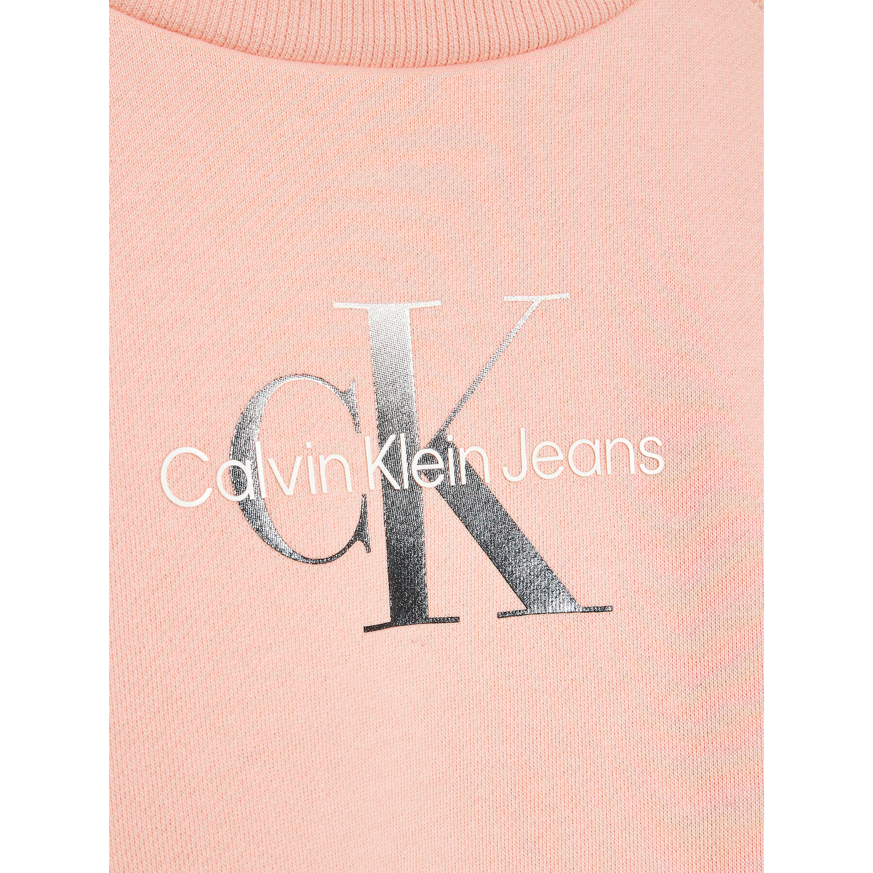 Calvin Klein Jeans Úpletové šaty Gradient Monogram IG0IG01677 Ružová Relaxed Fit - Pepit.sk