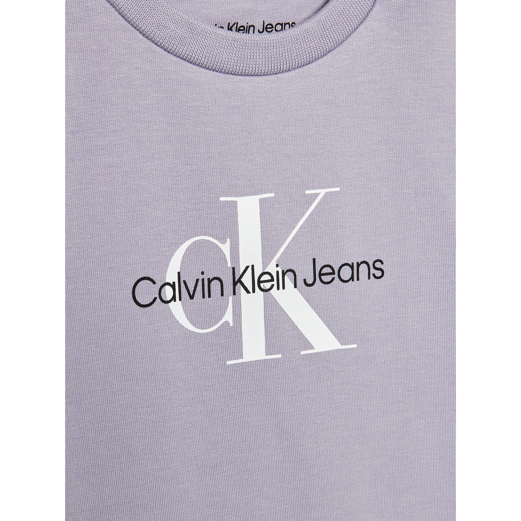 Calvin Klein Jeans Úpletové šaty IN0IN00041 Fialová Regular Fit - Pepit.sk