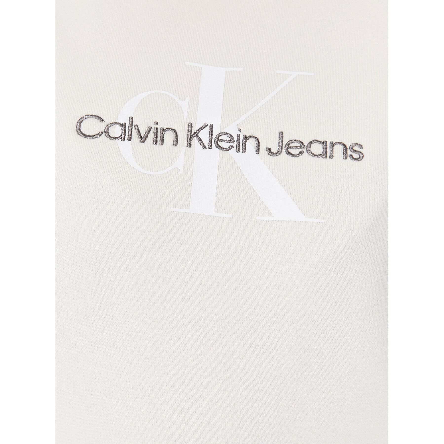 Calvin Klein Jeans Úpletové šaty J20J222362 Écru Relaxed Fit - Pepit.sk