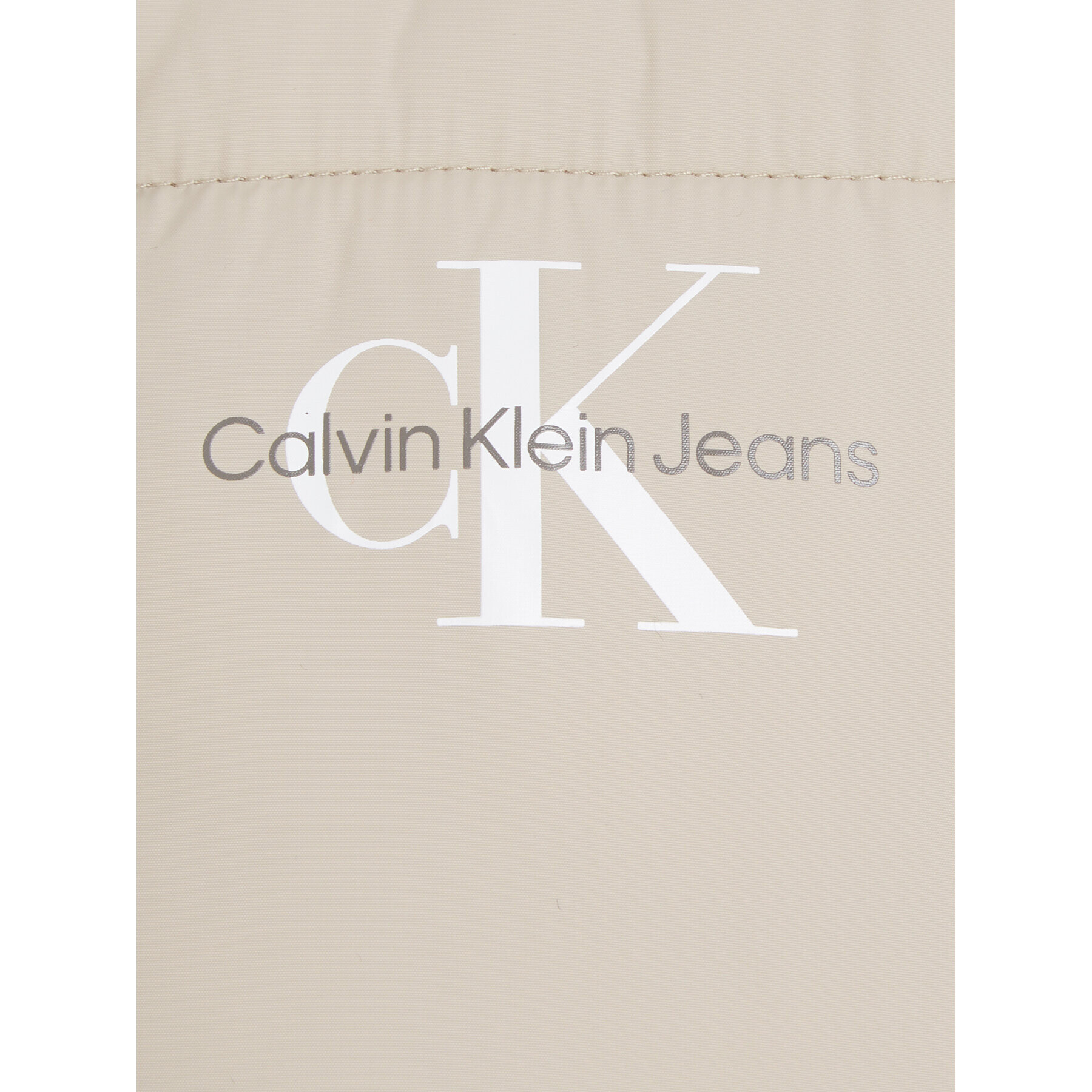 Calvin Klein Jeans Vatovaná bunda IG0IG02059 Béžová Regular Fit - Pepit.sk