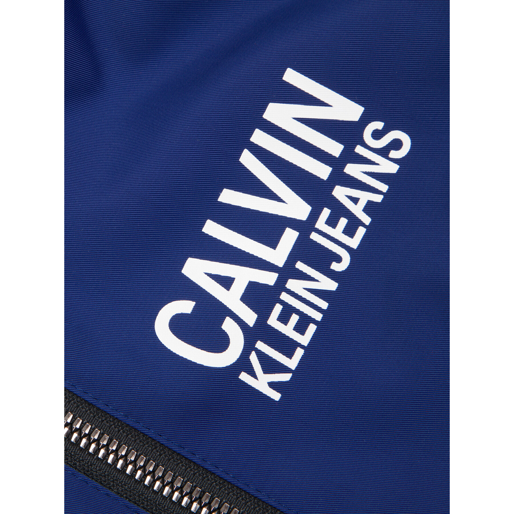 Calvin Klein Jeans Vatovaná bunda Stamp Logo IB0IB00375 Tmavomodrá Regular Fit - Pepit.sk