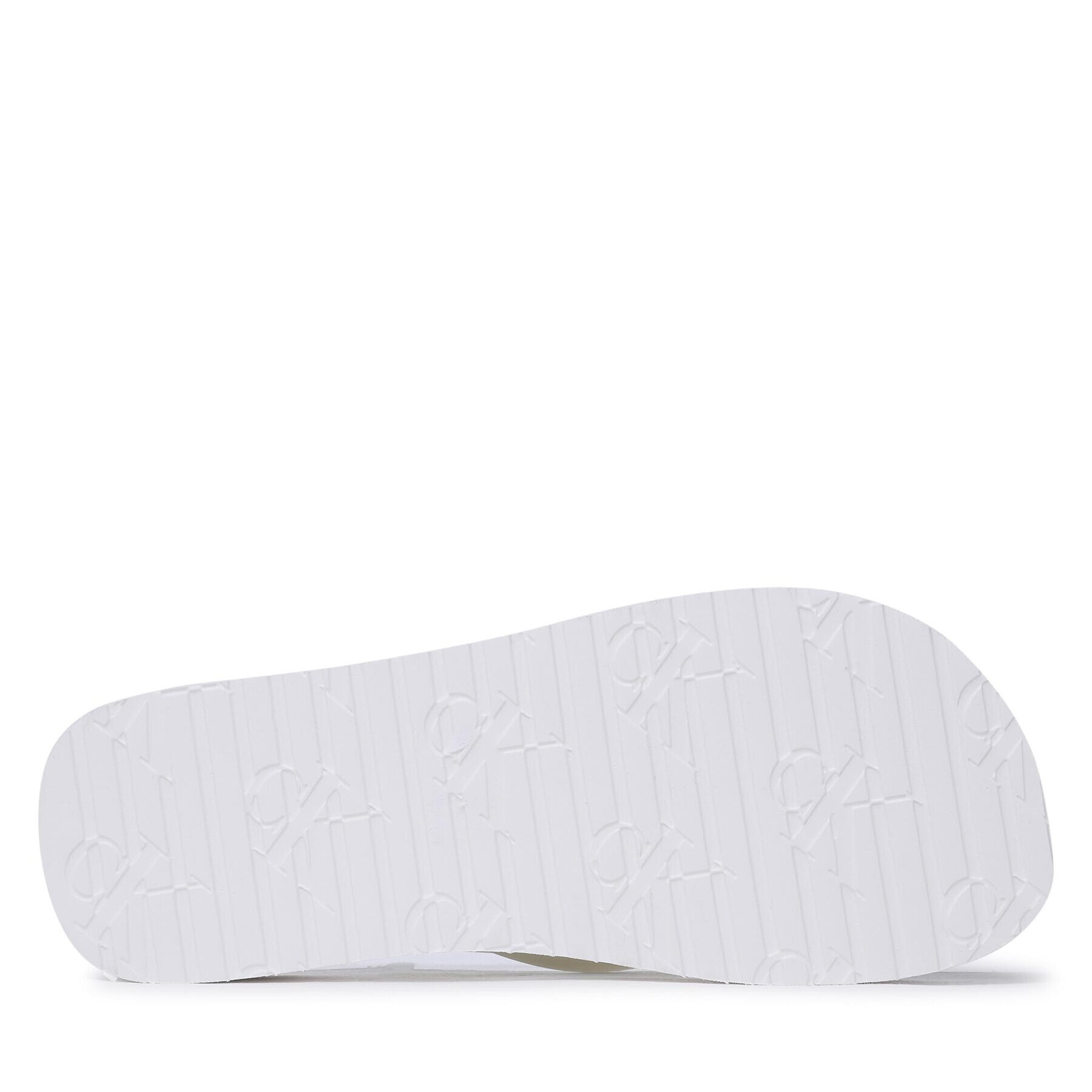 Calvin Klein Jeans Žabky Beach Sandal Flatform YW0YW00716 Biela - Pepit.sk