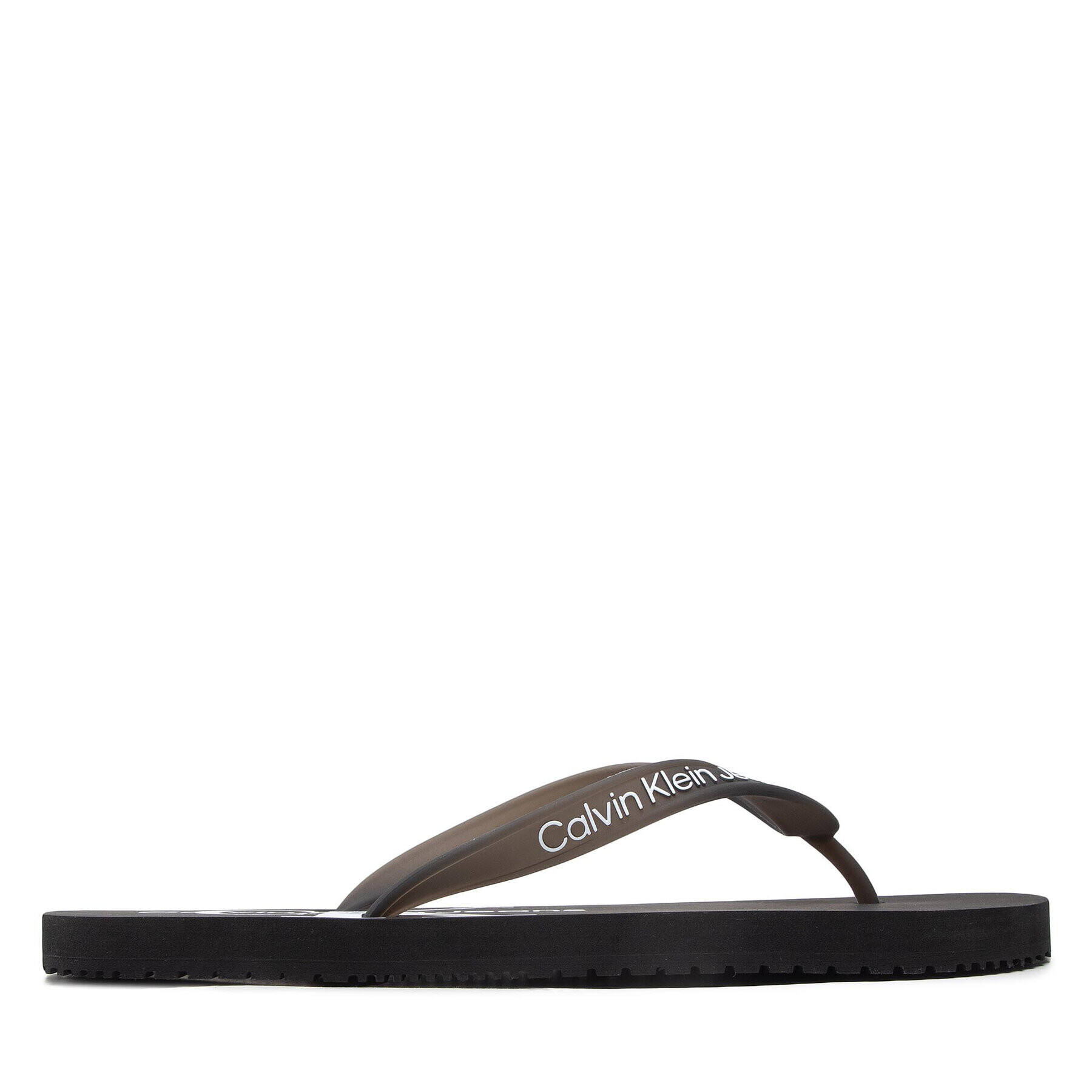 Calvin Klein Jeans Žabky Beach Sandal Monogram Tpu YM0YM00055 Čierna - Pepit.sk