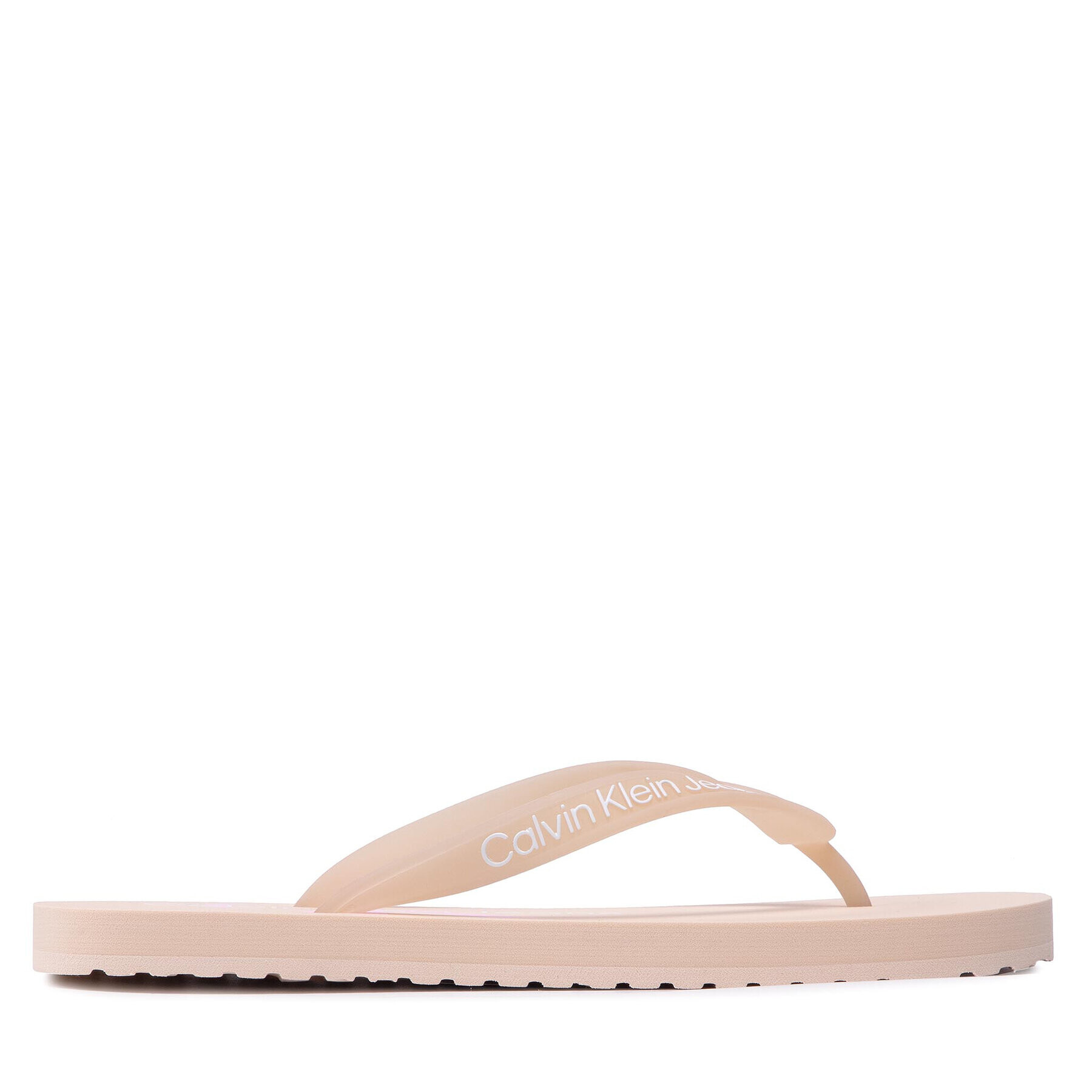 Calvin Klein Jeans Žabky Beach Sandal Monogram Tpu YW0YW00098 Béžová - Pepit.sk