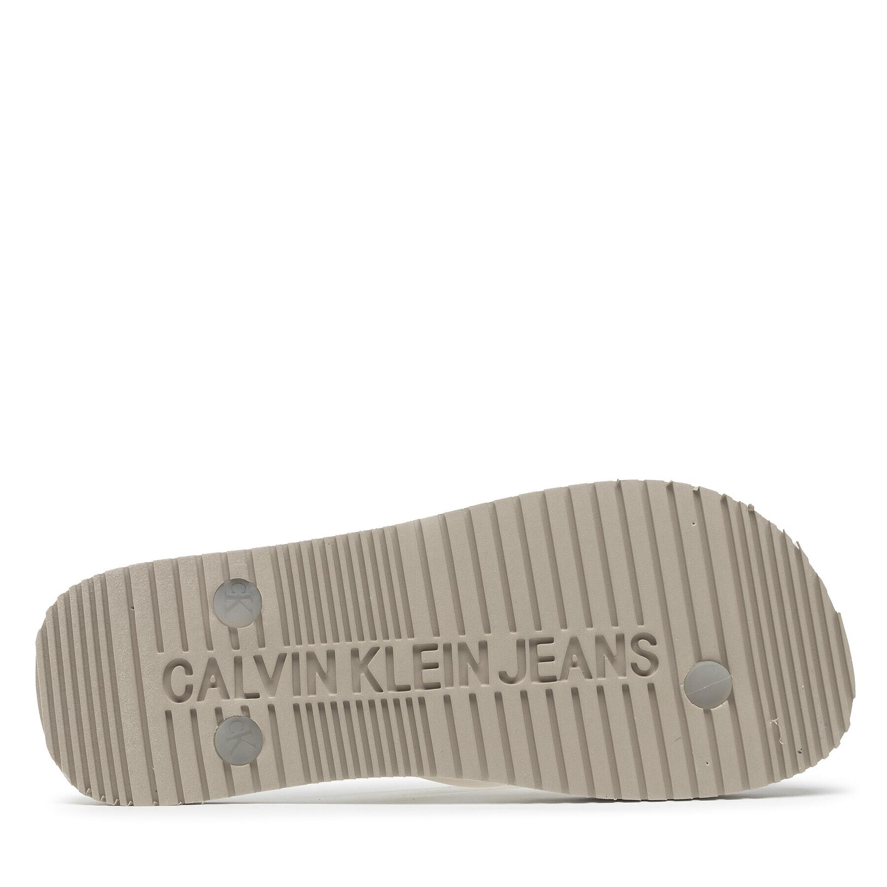 Calvin Klein Jeans Žabky Beach Sandal Monogram Tpu YW0YW00098 Biela - Pepit.sk