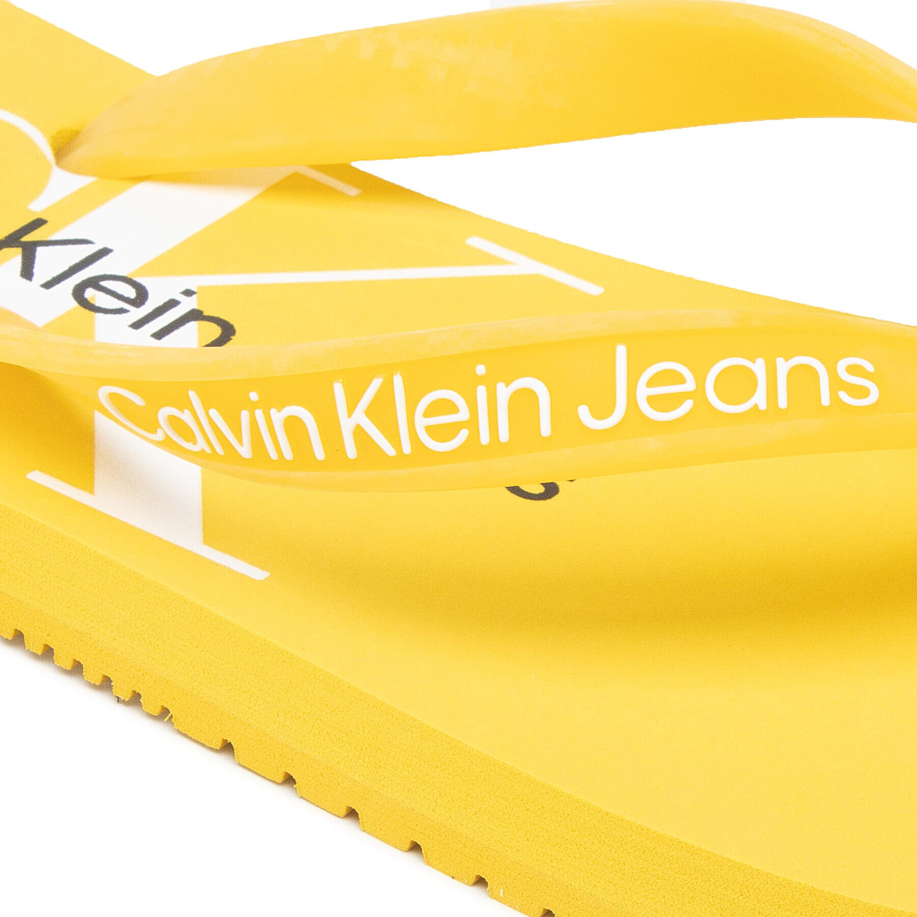 Calvin Klein Jeans Žabky Beach Sandal Monogram Tpu YW0YW00098 Žltá - Pepit.sk