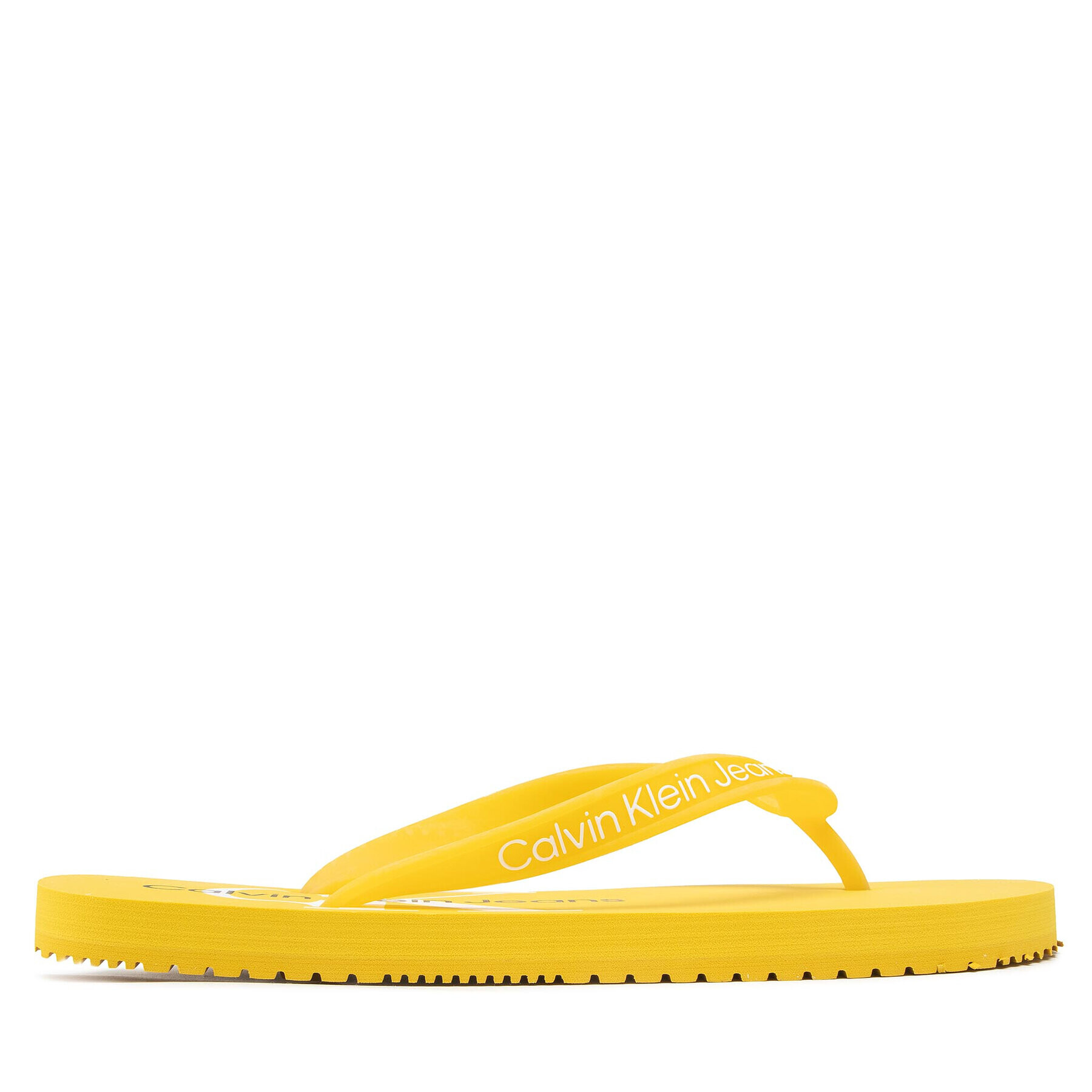 Calvin Klein Jeans Žabky Beach Sandal Monogram Tpu YW0YW00098 Žltá - Pepit.sk