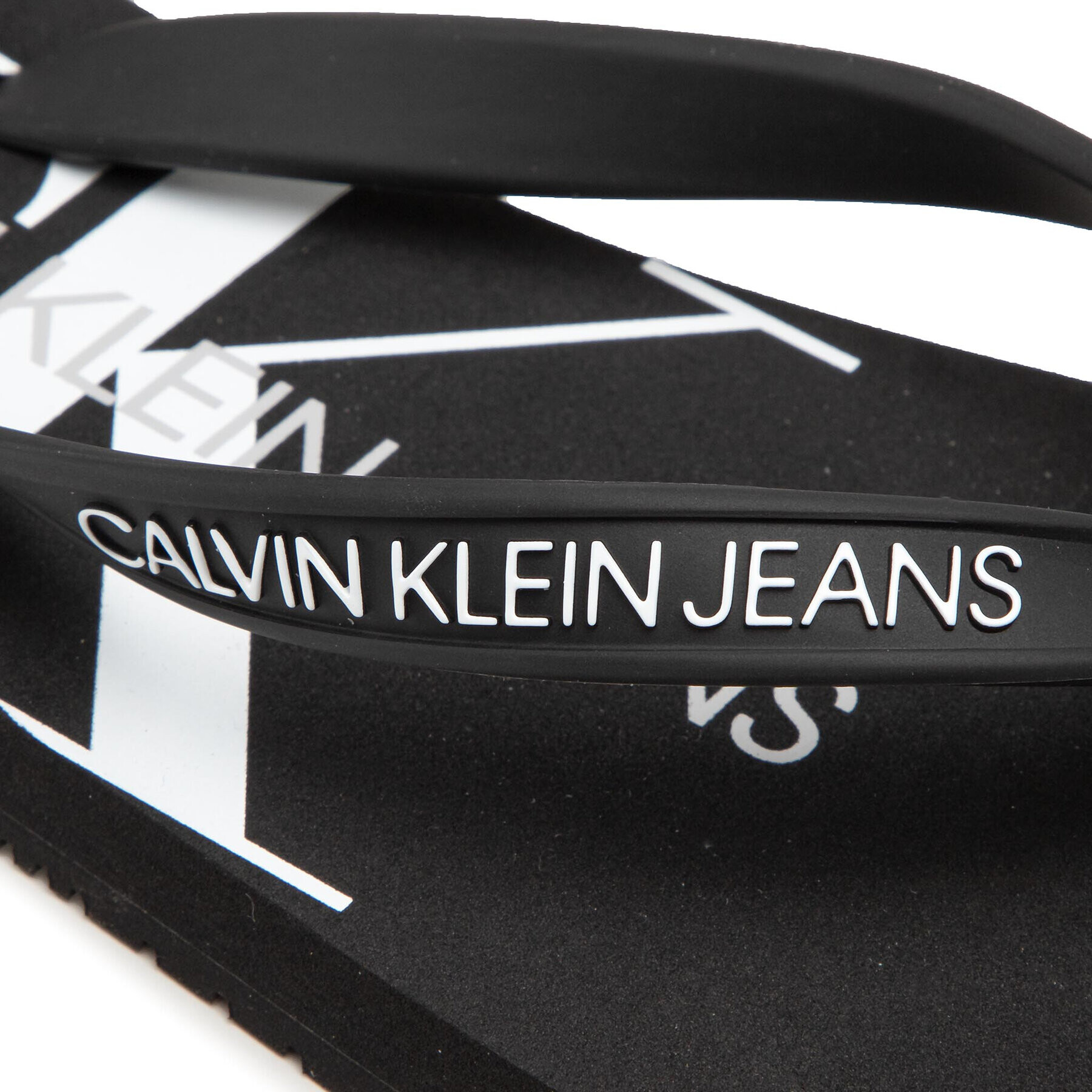 Calvin Klein Jeans Žabky Beach YW0YW00098 Čierna - Pepit.sk