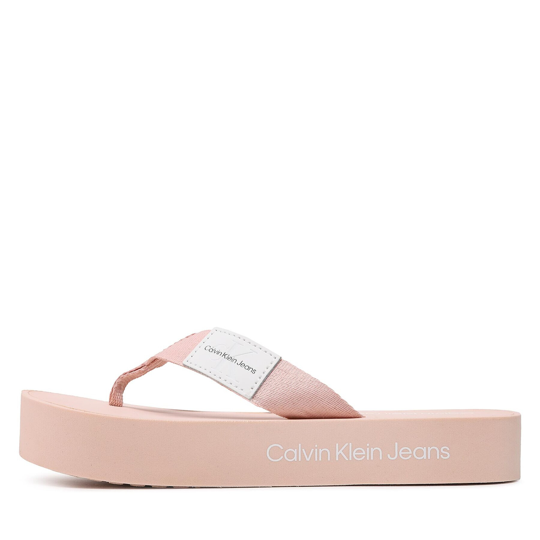 Calvin Klein Jeans Žabky Flatform Flipflop YW0YW00993 Ružová - Pepit.sk