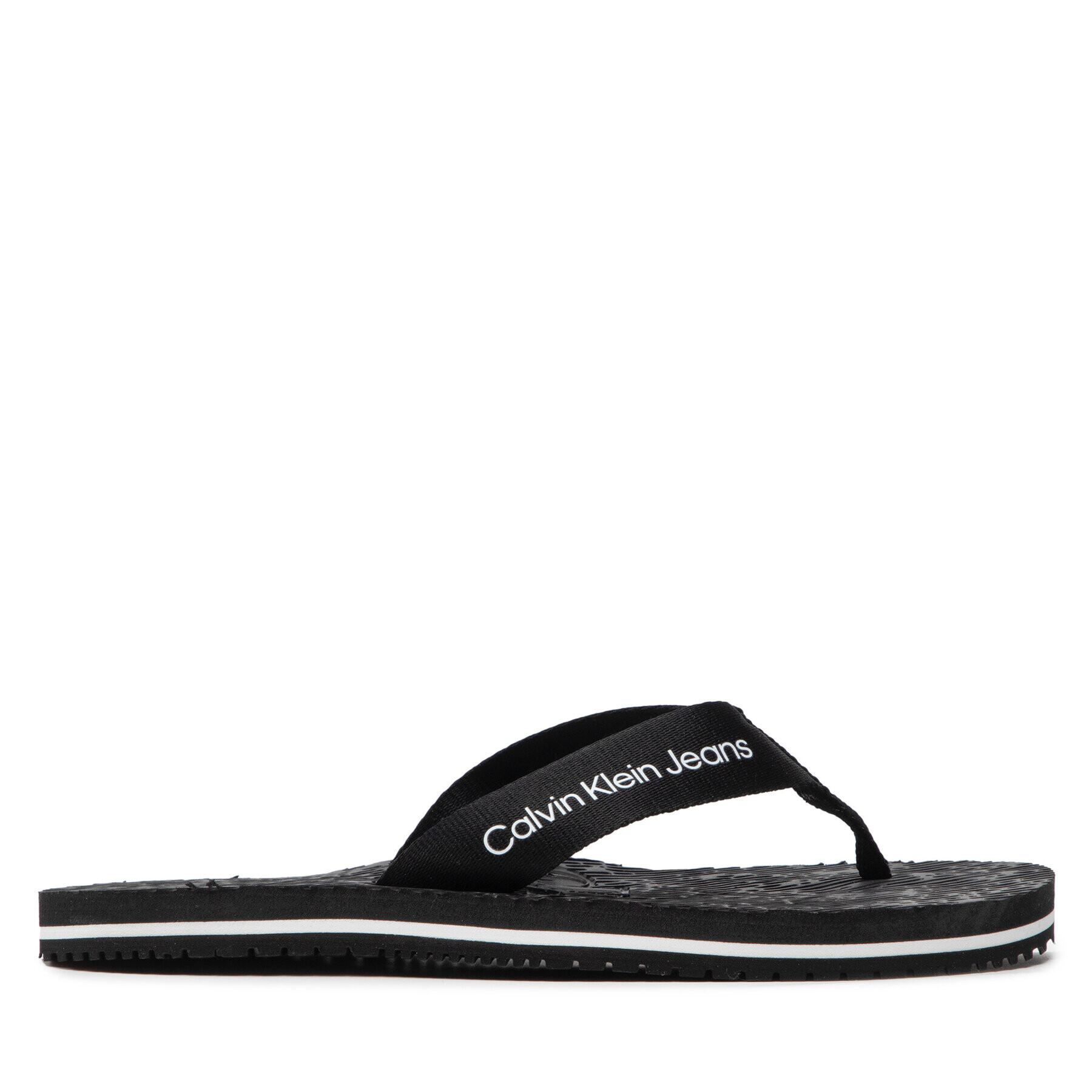 Calvin Klein Jeans Žabky Flipflop Webbing 2 YW0YW00651 Čierna - Pepit.sk