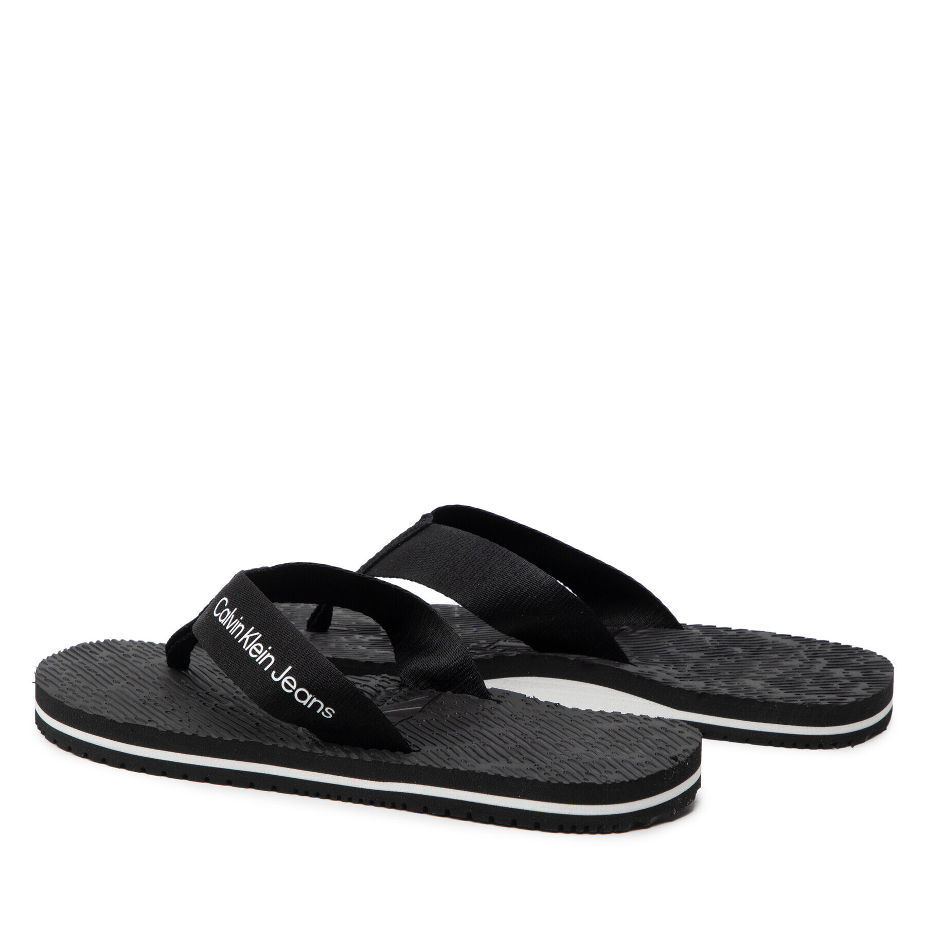 Calvin Klein Jeans Žabky Flipflop Webbing 2 YW0YW00651 Čierna - Pepit.sk