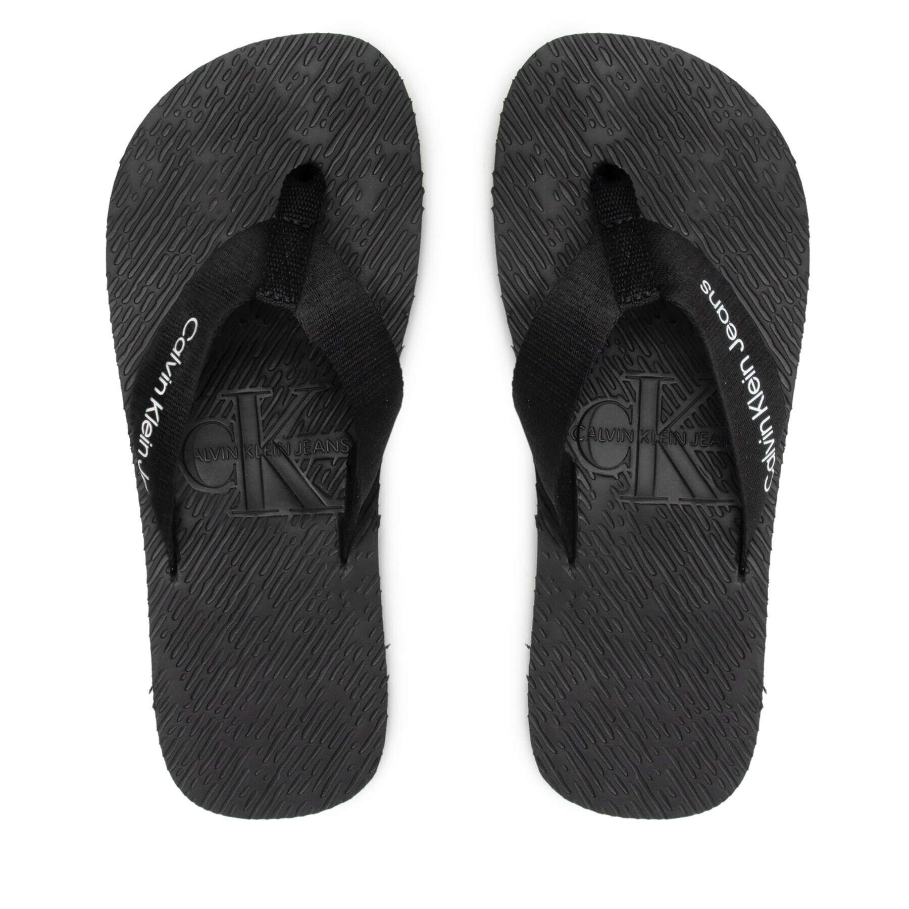 Calvin Klein Jeans Žabky Flipflop Webbing 2 YW0YW00651 Čierna - Pepit.sk