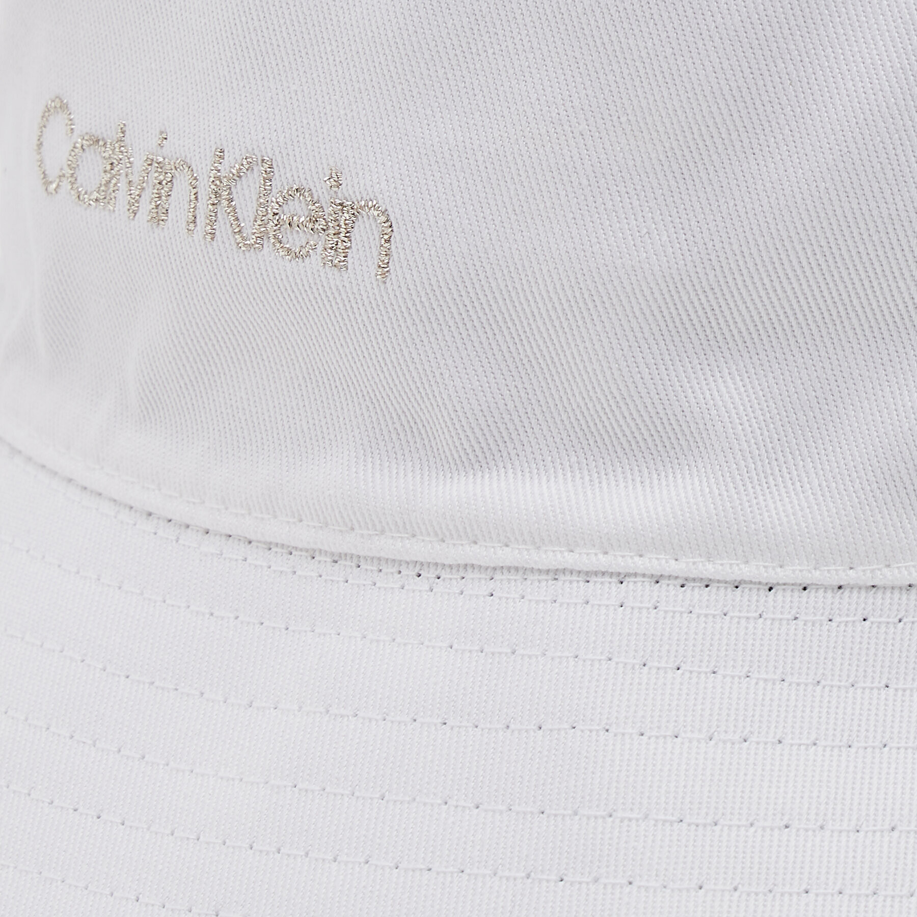 Calvin Klein Klobúk typu bucket Oversize Rev K60K608299 Biela - Pepit.sk