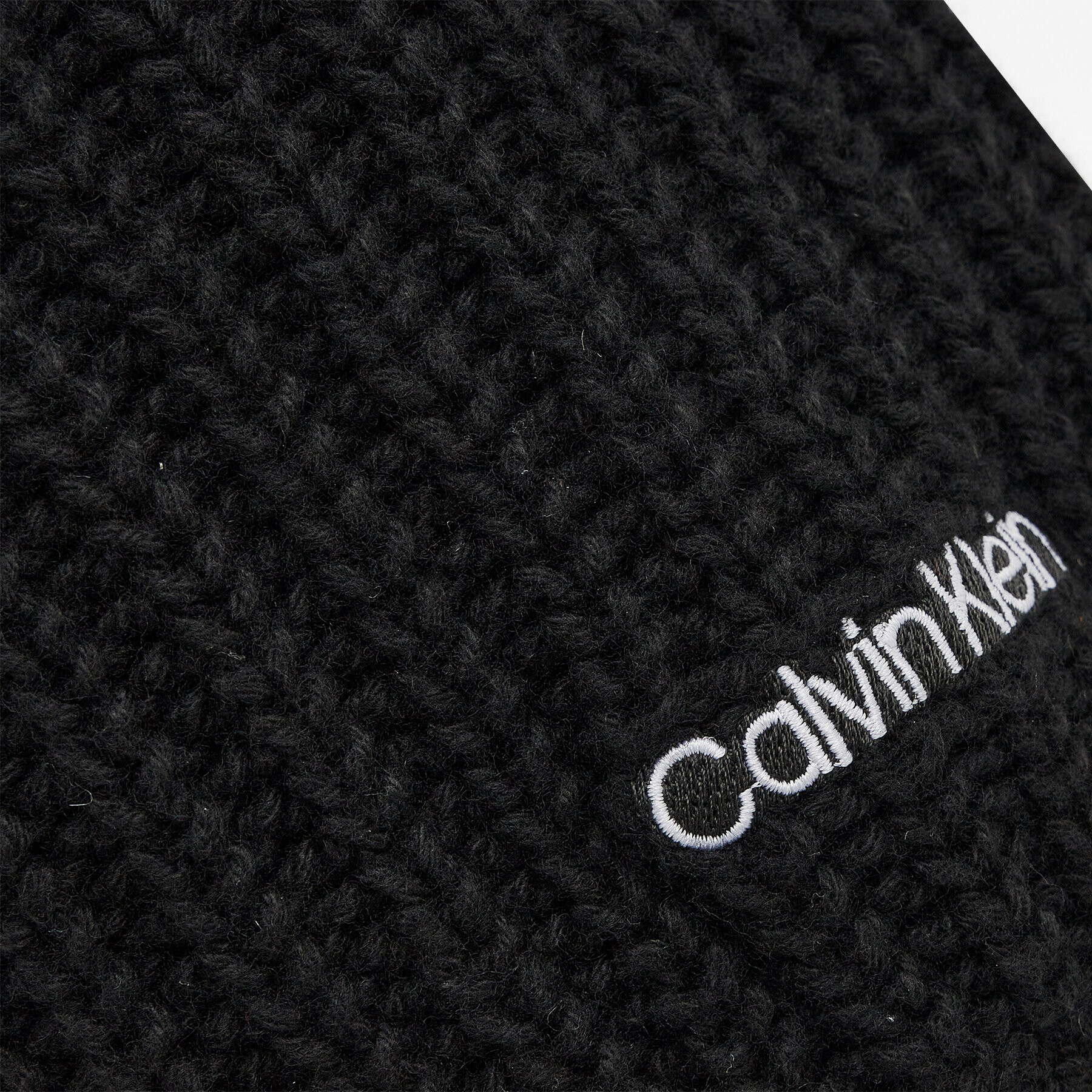 Calvin Klein Komínový šál Oversized Knit Neck Warmer K60K608553 Čierna - Pepit.sk