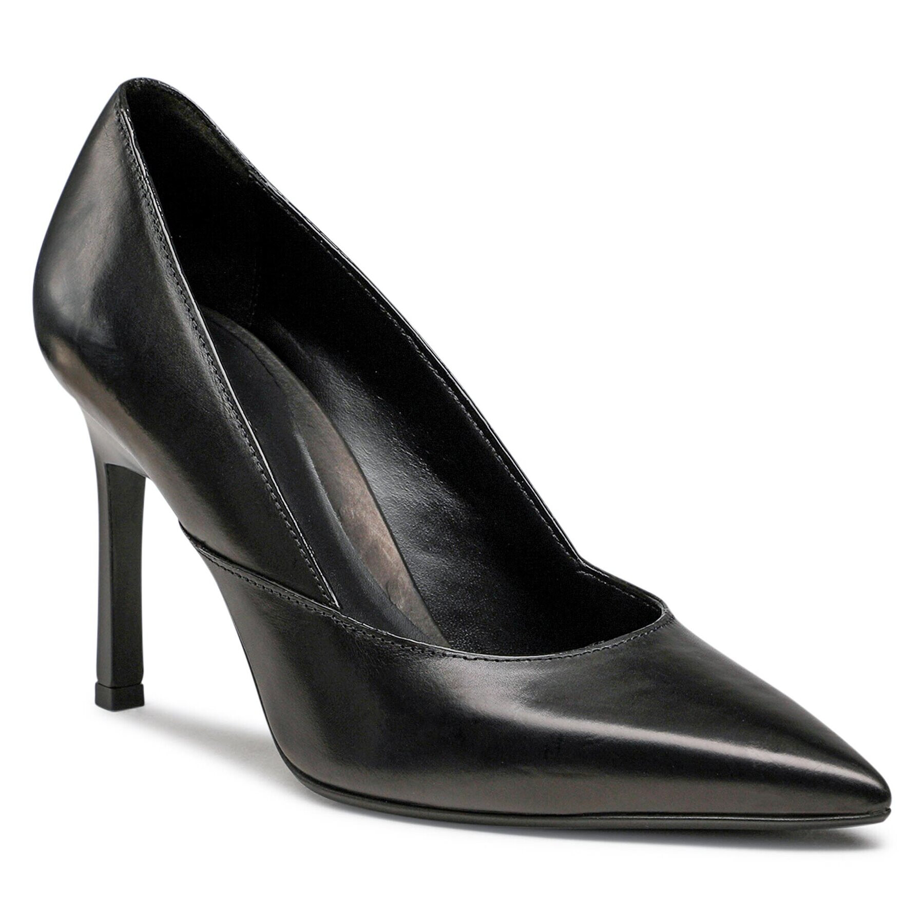 Calvin Klein Lodičky Geo Stiletto Pump 90 HW0HW01346 Čierna - Pepit.sk