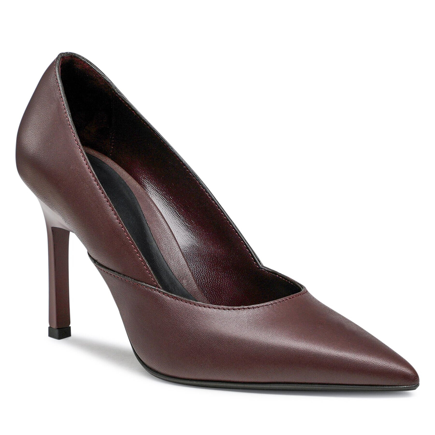 Calvin Klein Lodičky Geo Stiletto Pump 90 HW0HW01346 Hnedá - Pepit.sk