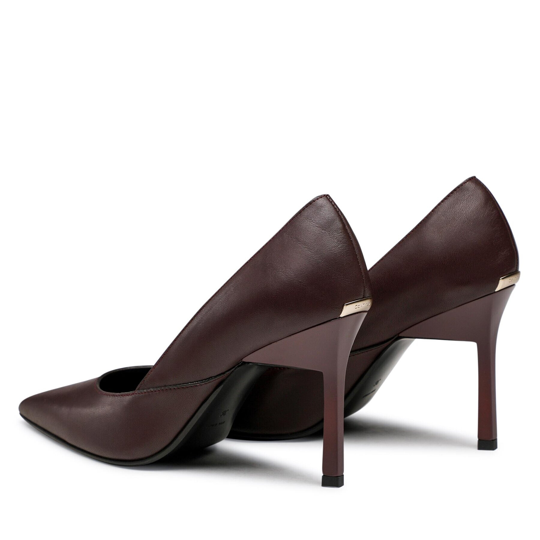 Calvin Klein Lodičky Geo Stiletto Pump 90 HW0HW01346 Hnedá - Pepit.sk