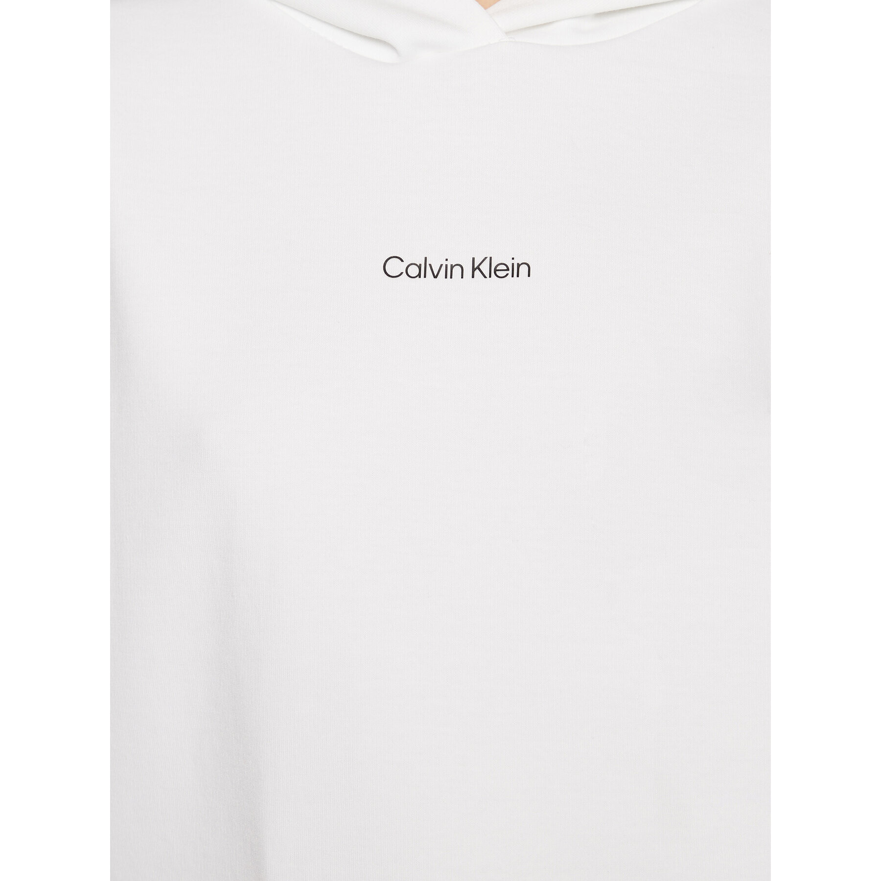 Calvin Klein Mikina Micro Logo Essential K20K205452 Biela Regular Fit - Pepit.sk