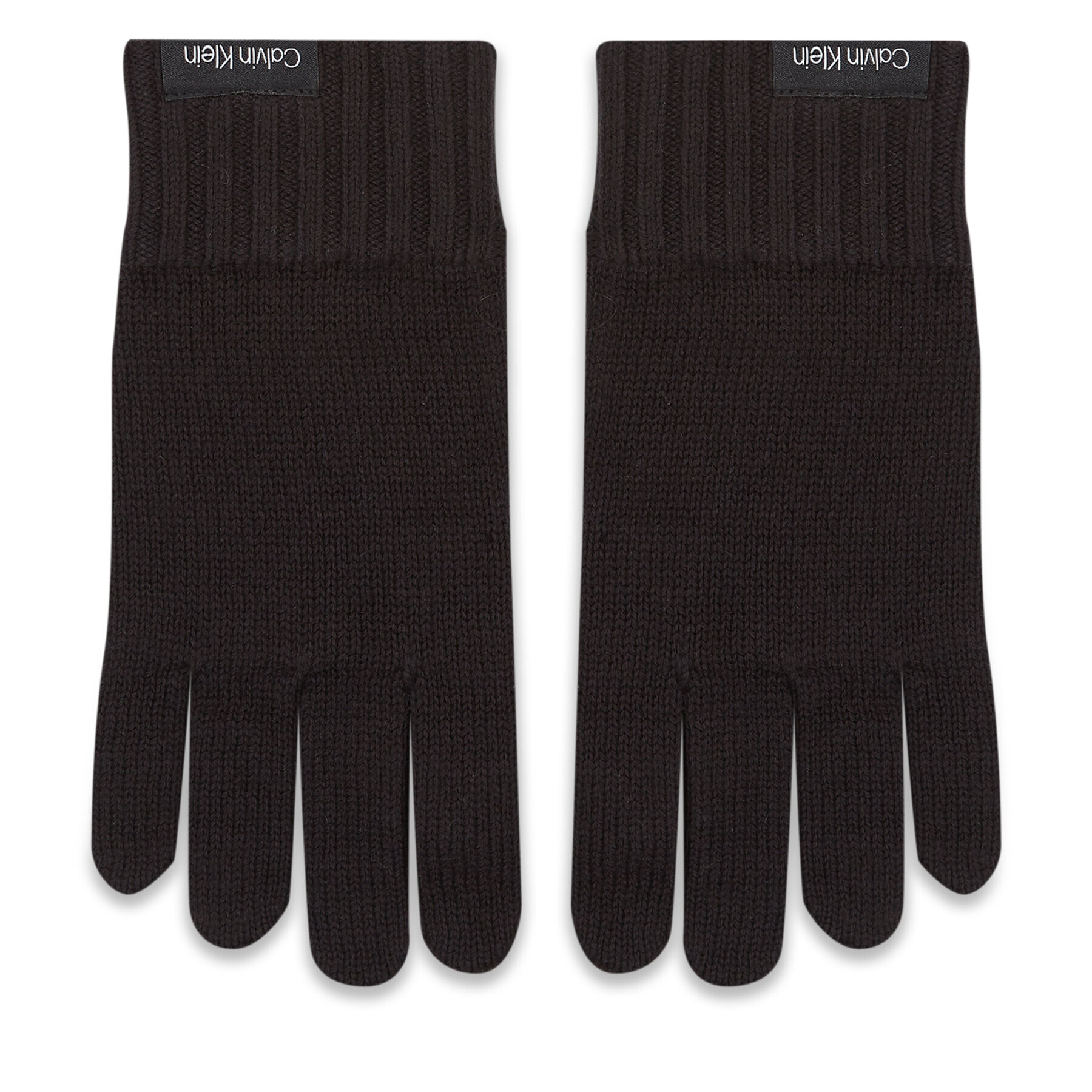 Calvin Klein Pánske rukavice Classic Cotton Rib Gloves K50K511011 Čierna - Pepit.sk