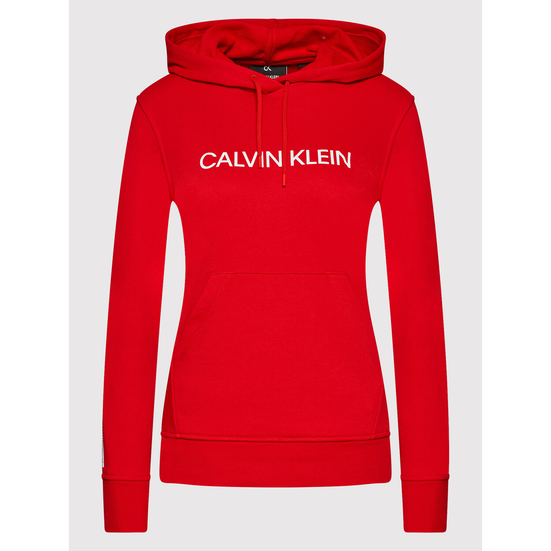 Calvin Klein Performance Mikina 00GWF1W311 Červená Regular Fit - Pepit.sk