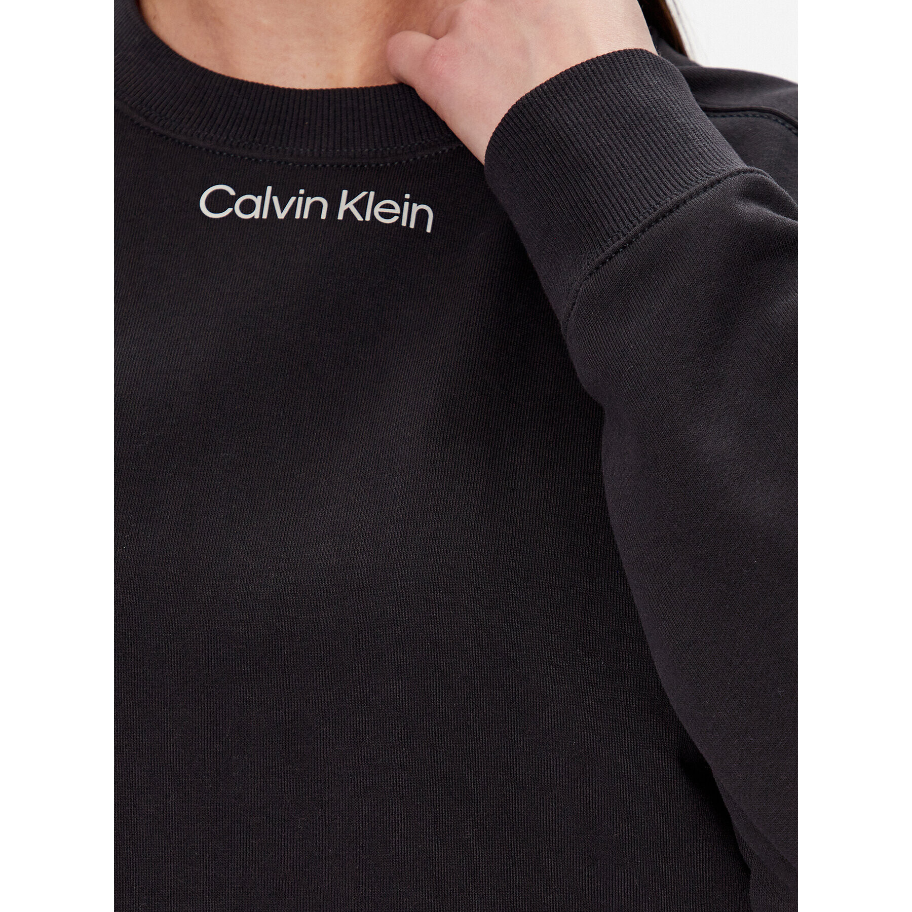 Calvin Klein Performance Mikina 00GWS3W304 Čierna Regular Fit - Pepit.sk