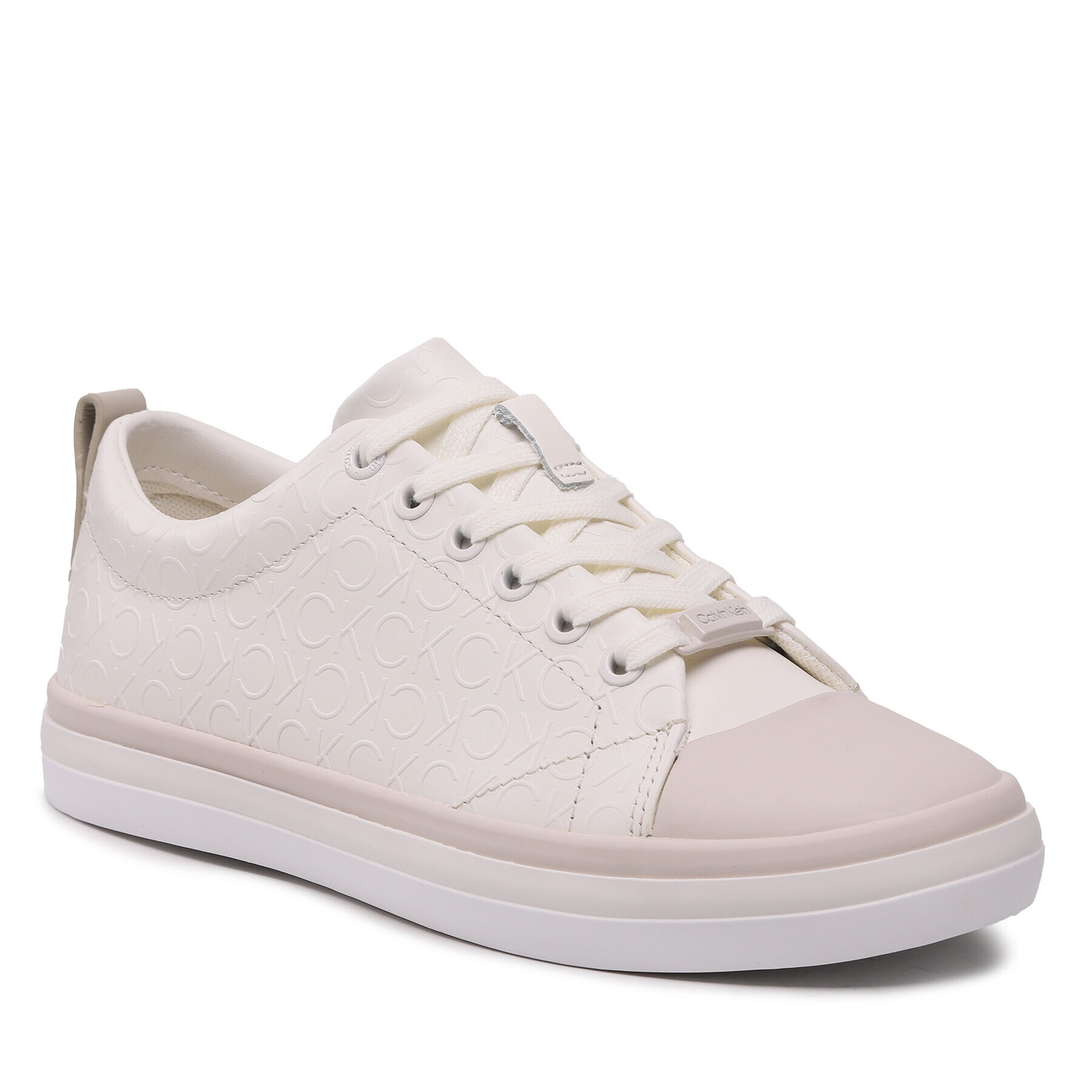 Calvin Klein Plátenky Low Prof Vulc Lace Up HW0HW01412 Béžová - Pepit.sk