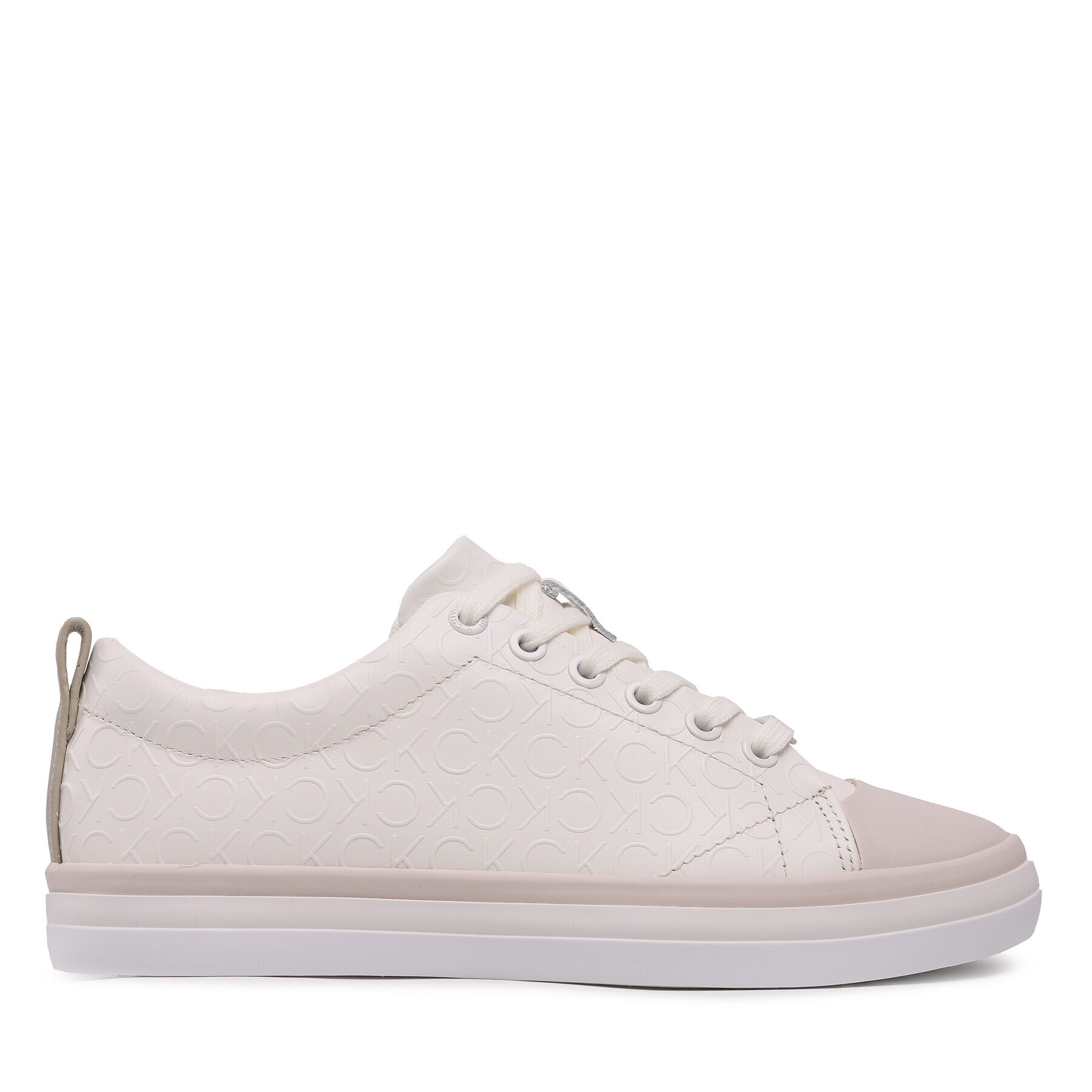 Calvin Klein Plátenky Low Prof Vulc Lace Up HW0HW01412 Béžová - Pepit.sk