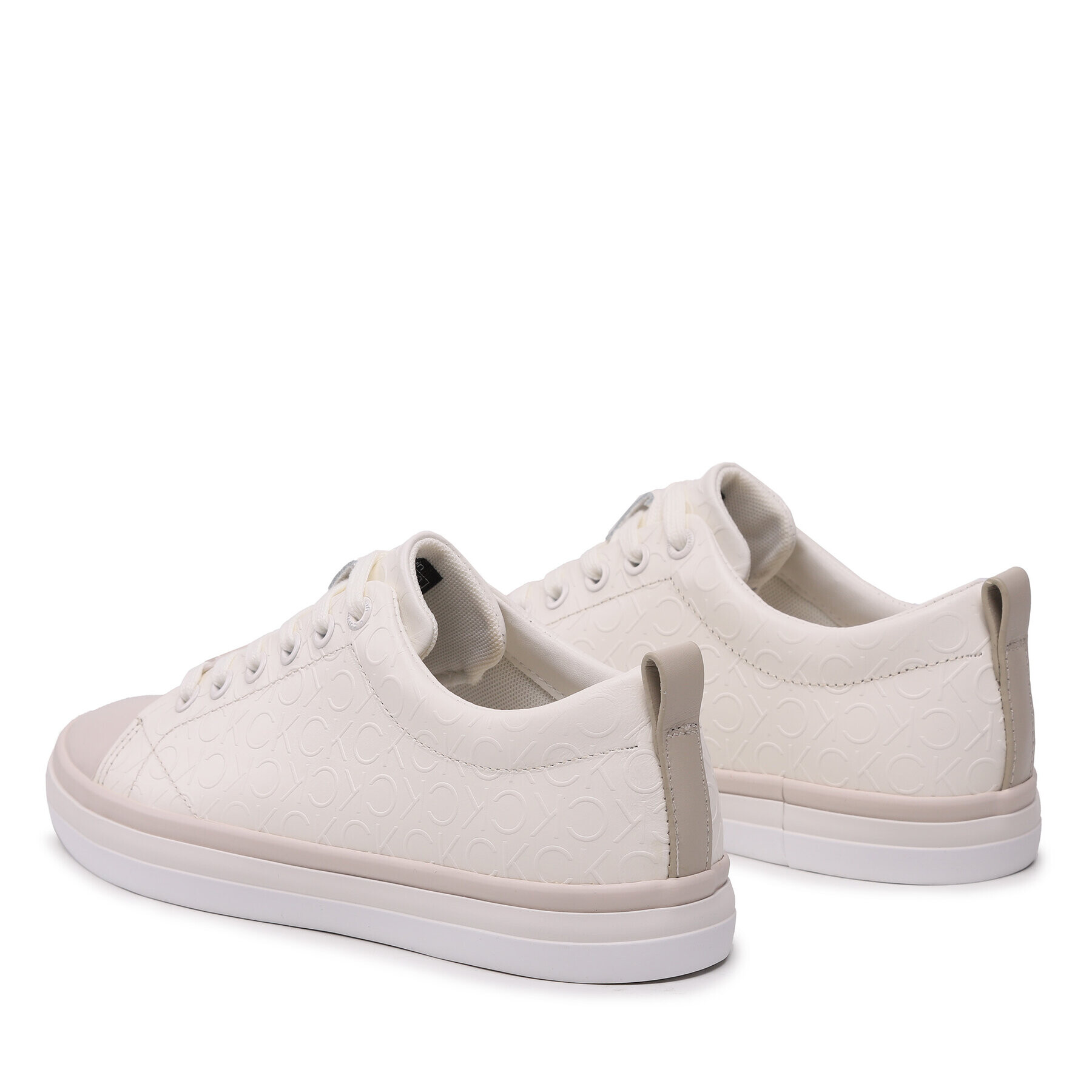 Calvin Klein Plátenky Low Prof Vulc Lace Up HW0HW01412 Béžová - Pepit.sk