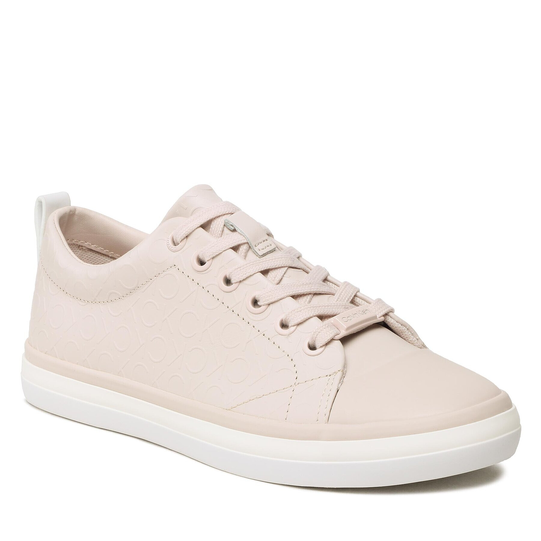 Calvin Klein Plátenky Low Prof Vulc Lace Up HW0HW01412 Béžová - Pepit.sk