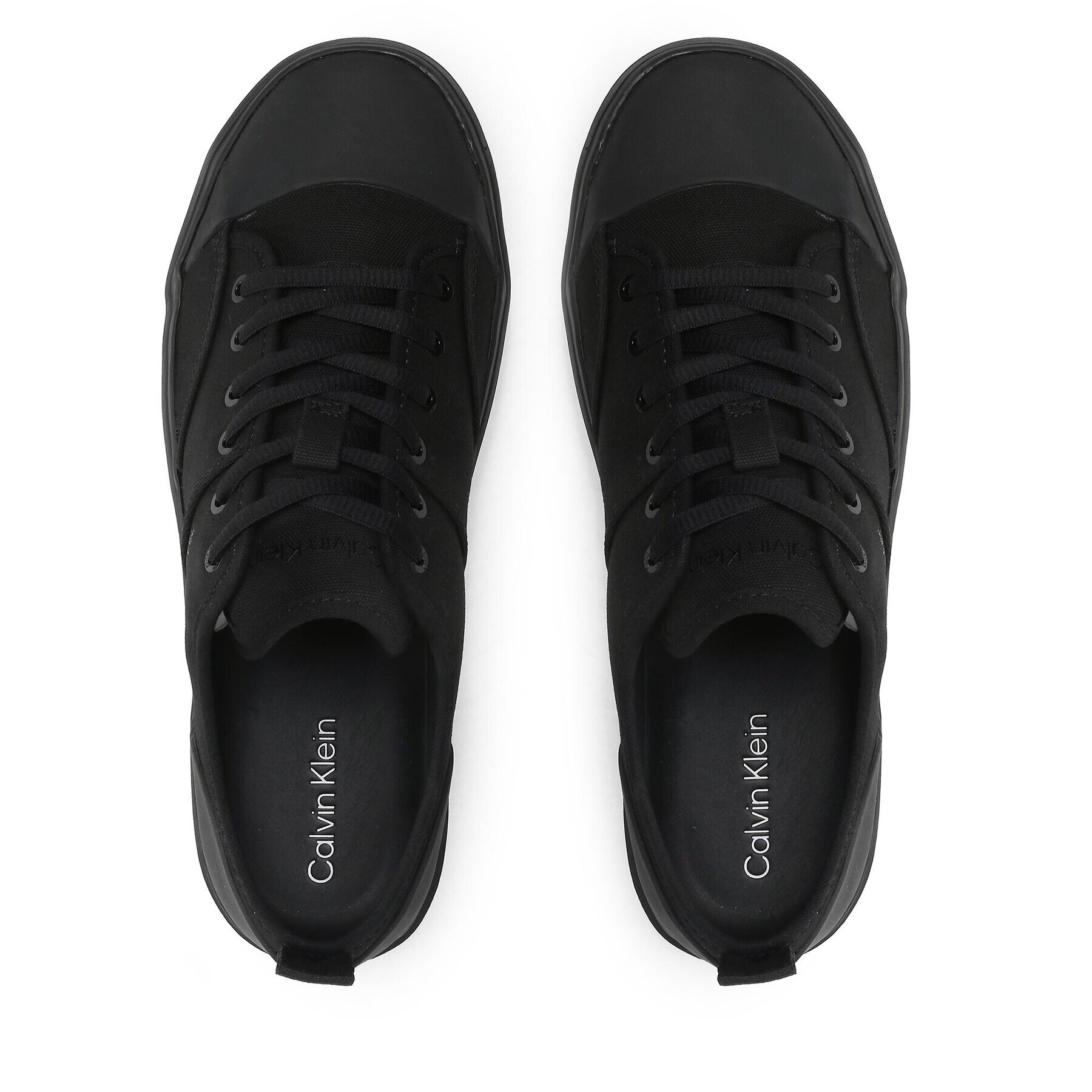 Calvin Klein Plátenky Low Top Lace Up St Unifit HM0HM00903 Čierna - Pepit.sk