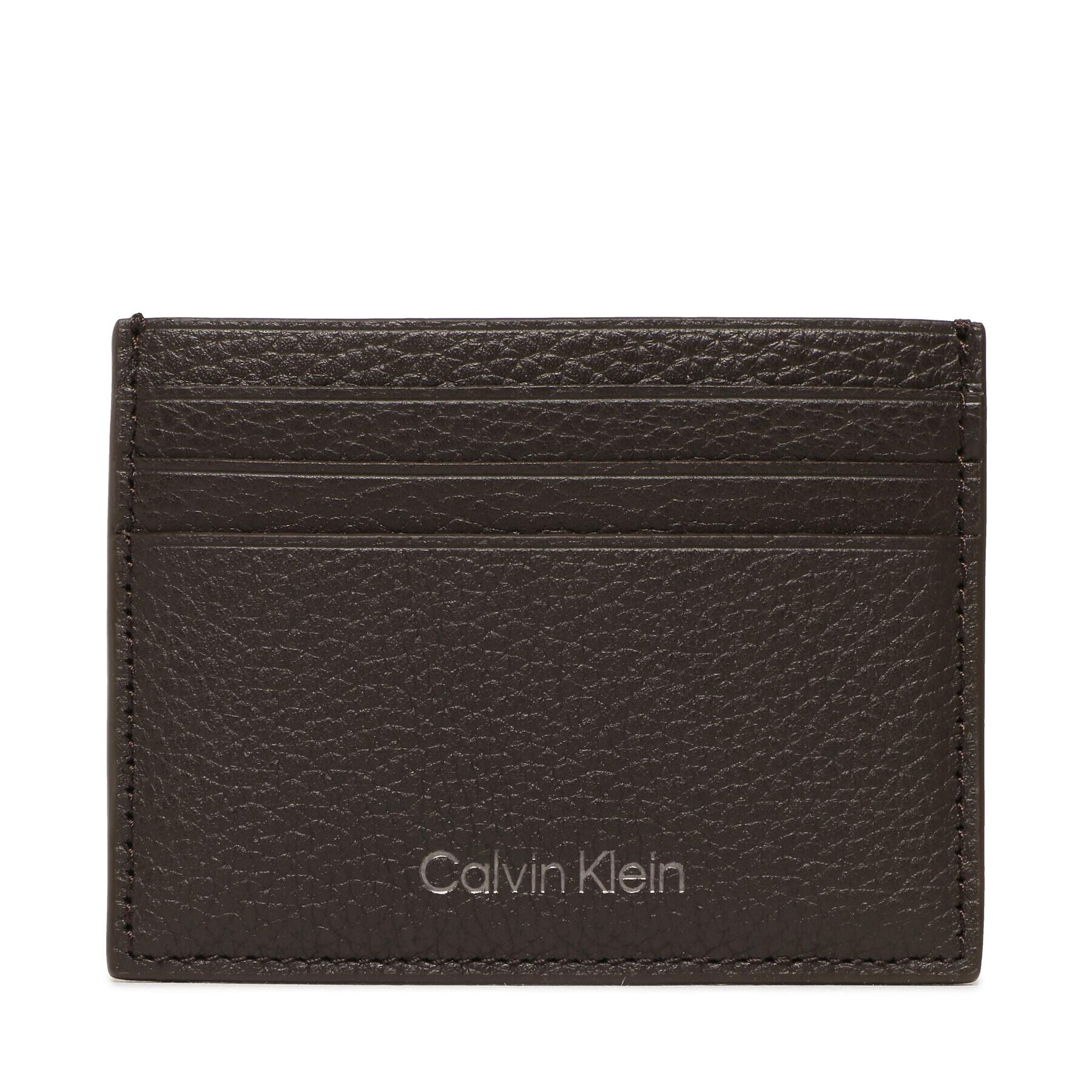 Calvin Klein Puzdro na kreditné karty Warmth Cardholder 6Cc K50K507389 Hnedá - Pepit.sk