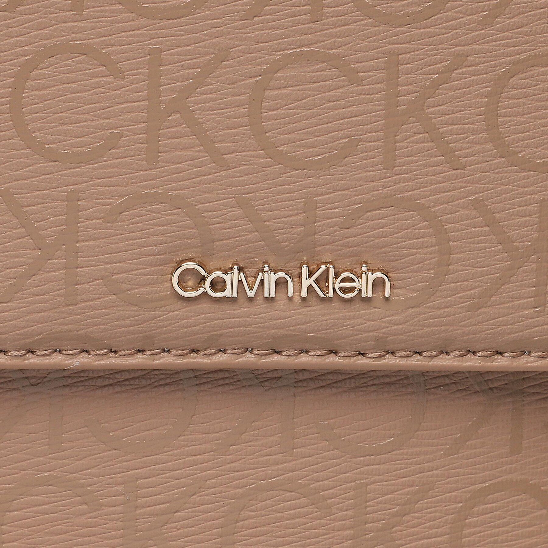 Calvin Klein Puzdro na telefón Ck Must Phone Pouch Epi Mono K60K610659 Hnedá - Pepit.sk